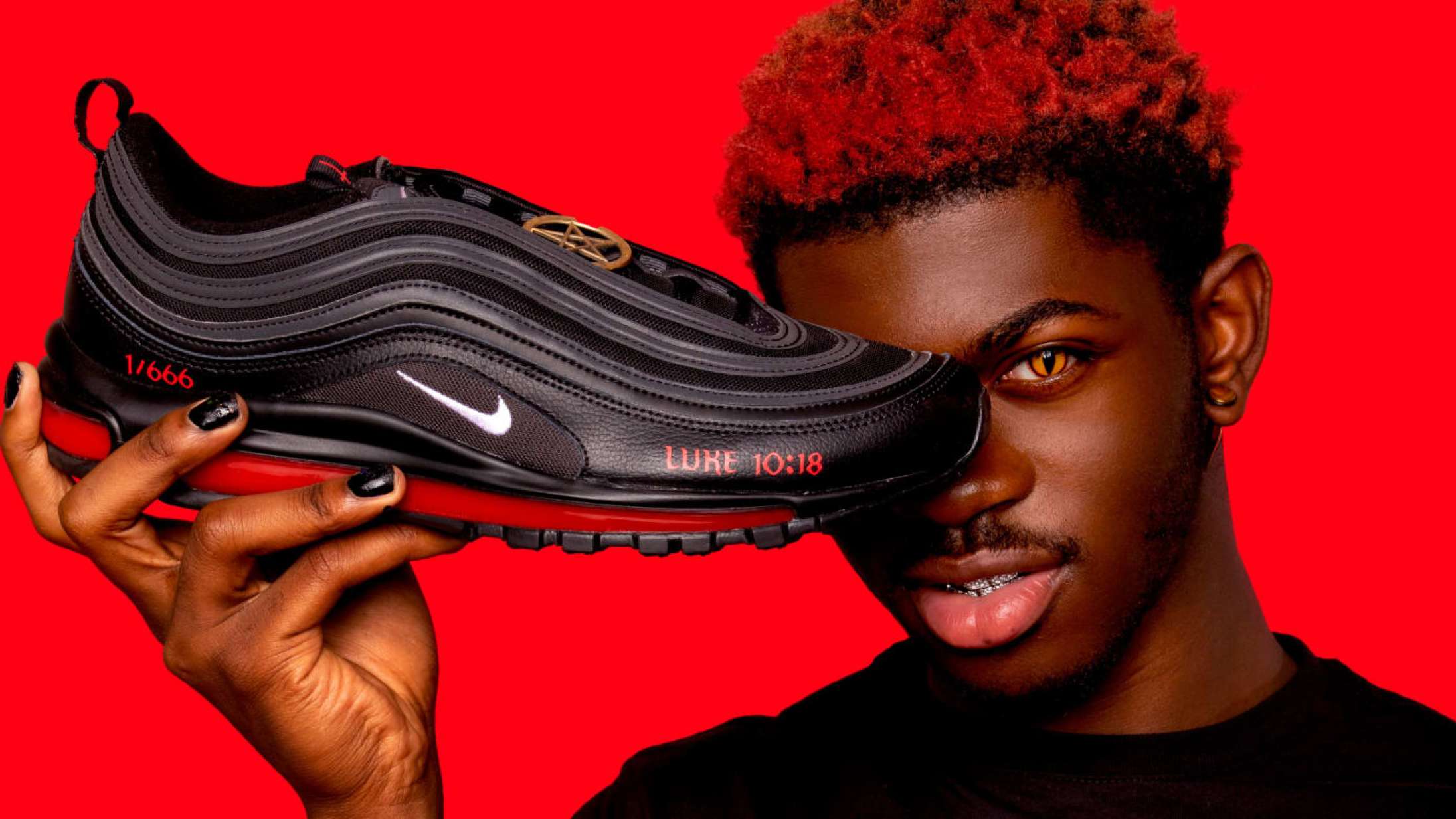 Lil Nas X har lavet sataniske sneakers med ægte menneskeblod – nu sagsøger Nike