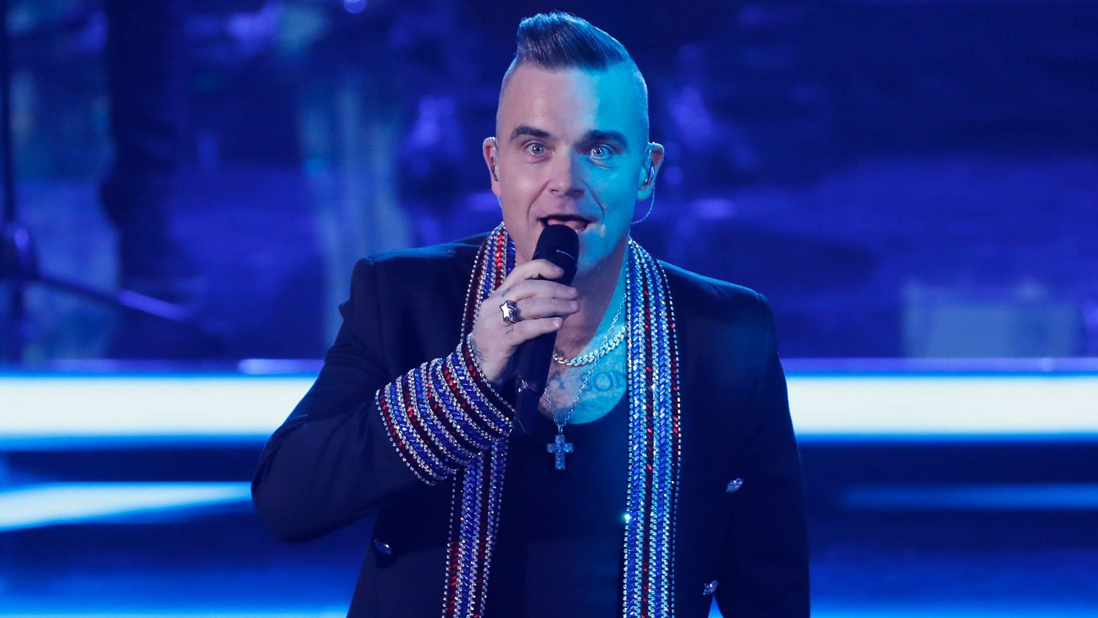 Robbie Williams skal spilles af en abe i ny film