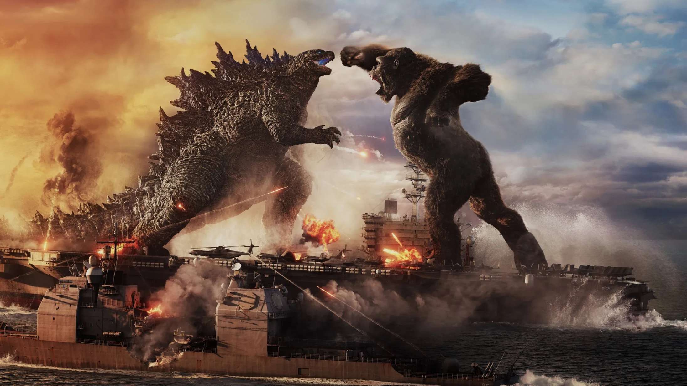 ’Godzilla vs. Kong’: Den lille skærm taber actionstorfilm på gulvet