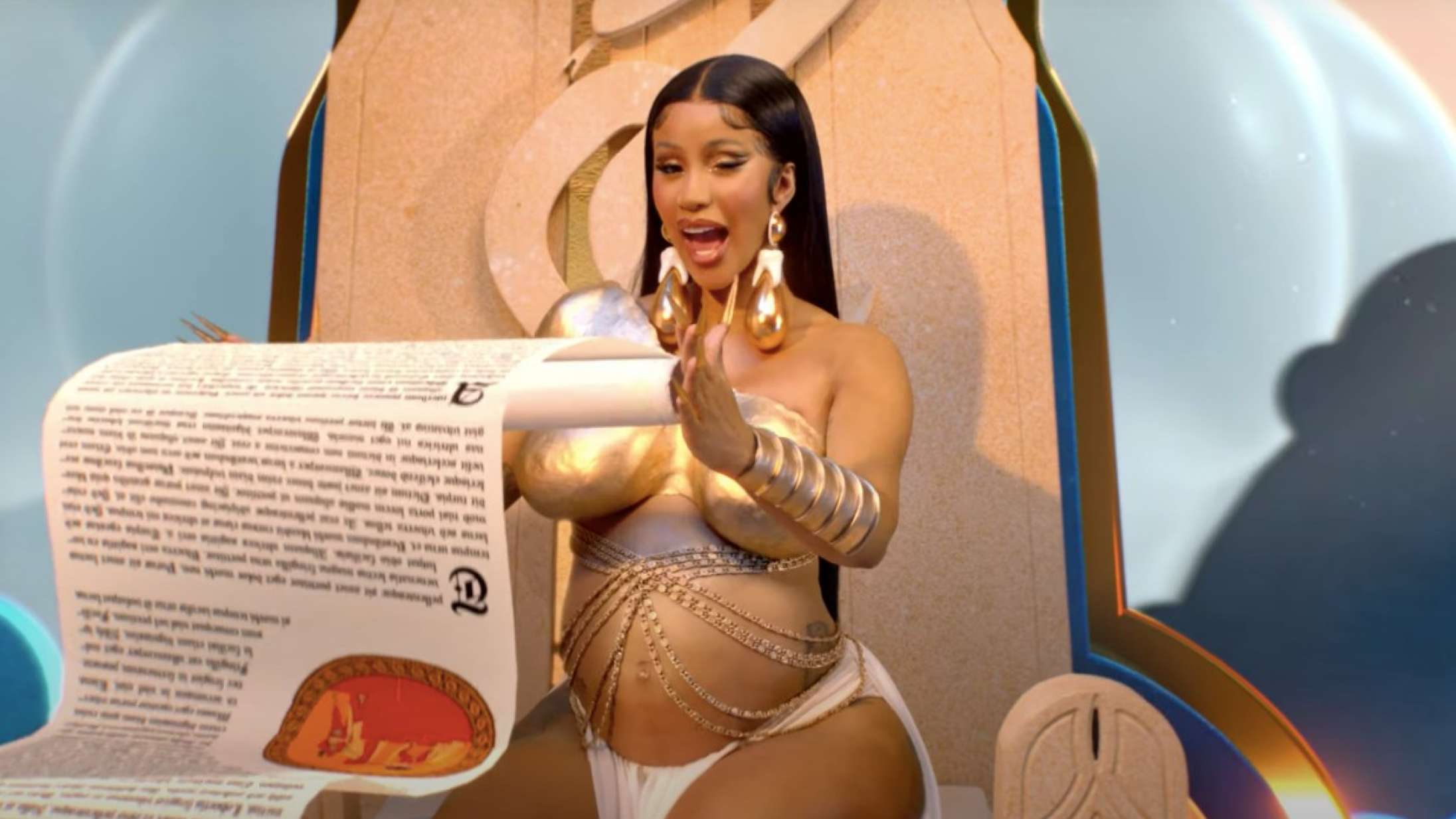 Cardi B bliver ved med at være med i klodens vildeste musikvideoer