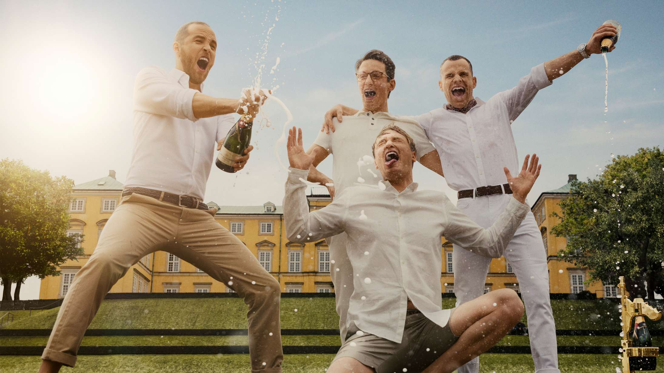 ’Fars drenge’: Man spejler sig fuldstændigt i de fire latterlige bros i ny dansk serie