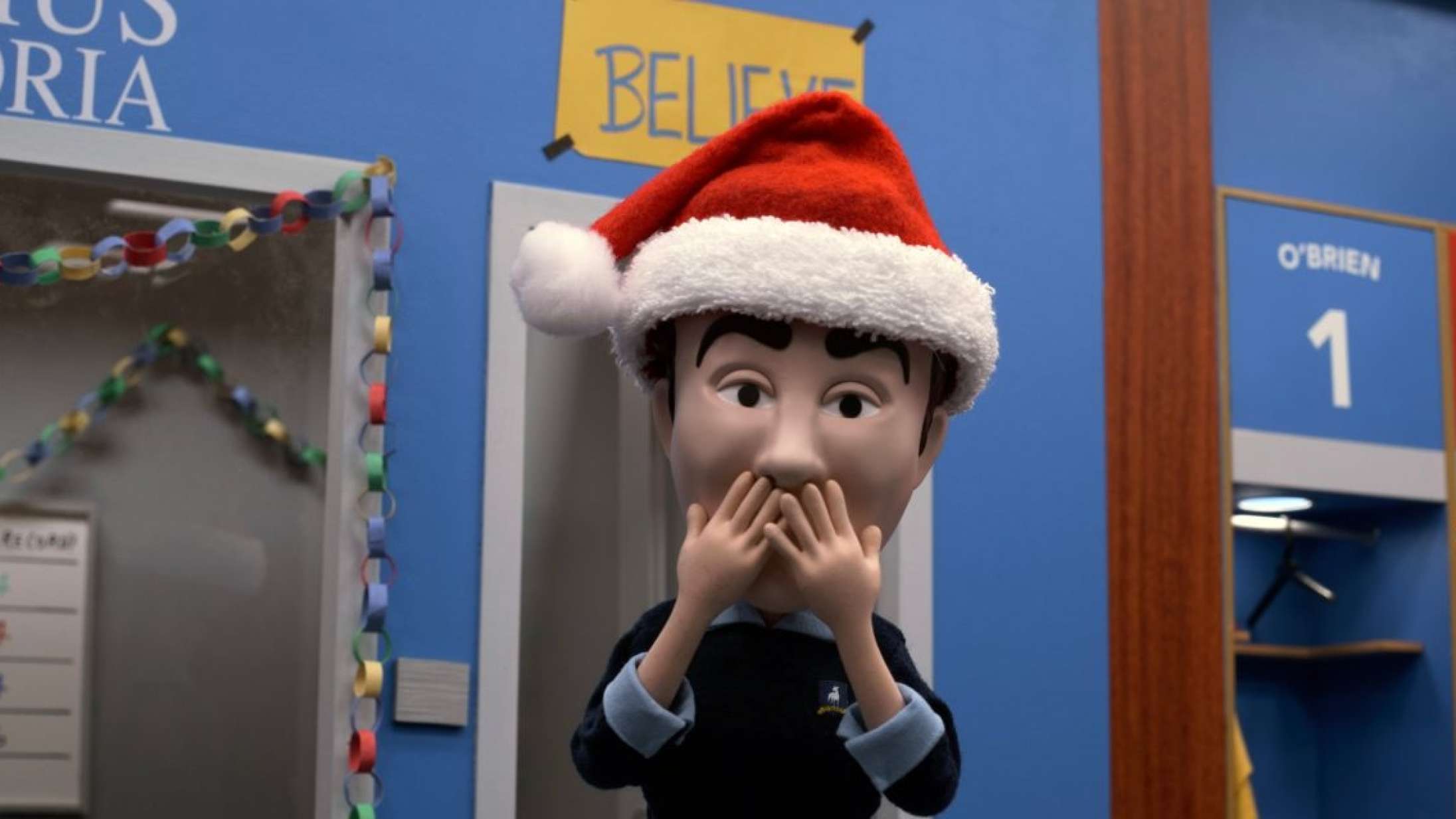 ’Ted Lasso’ giver tidlig julegave med stop-motion-video om Teds forsvundne overskæg