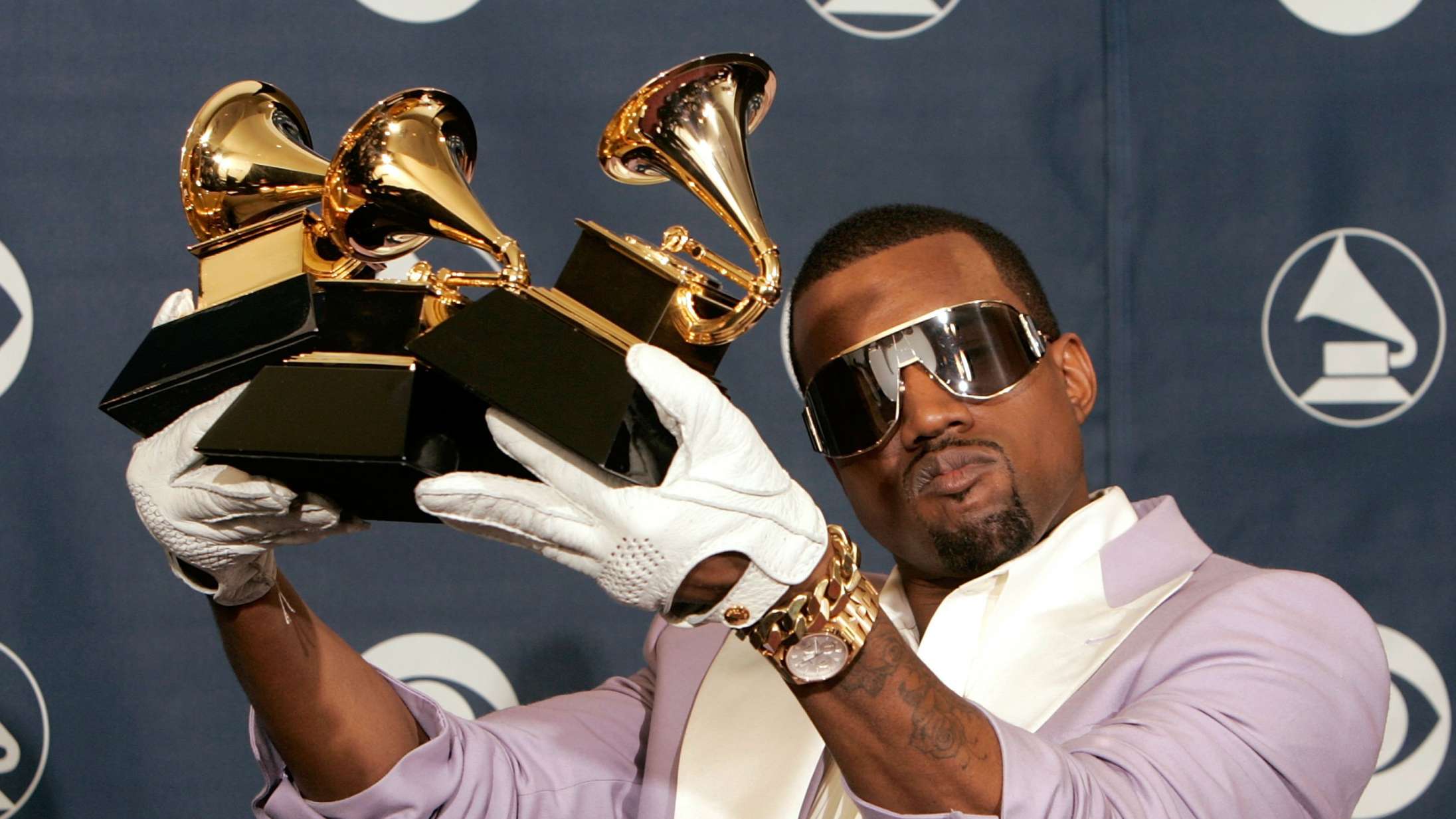 Kanye West – bandlyst fra at optræde til årets Grammys  – vinder to Grammy-priser