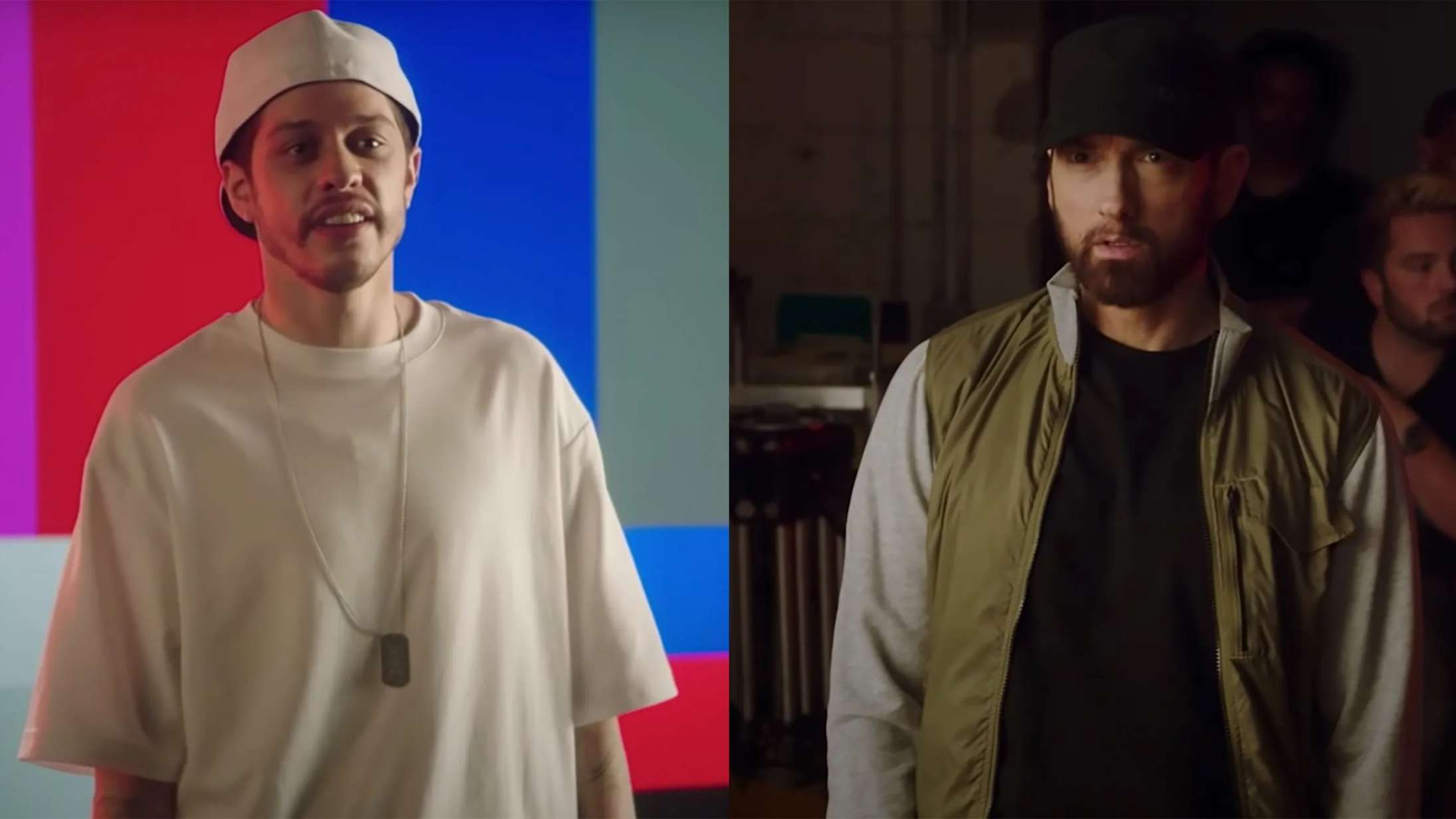 Eminem crasher Pete Davidsons sidste rapparodi på ‘Saturday Night Live’