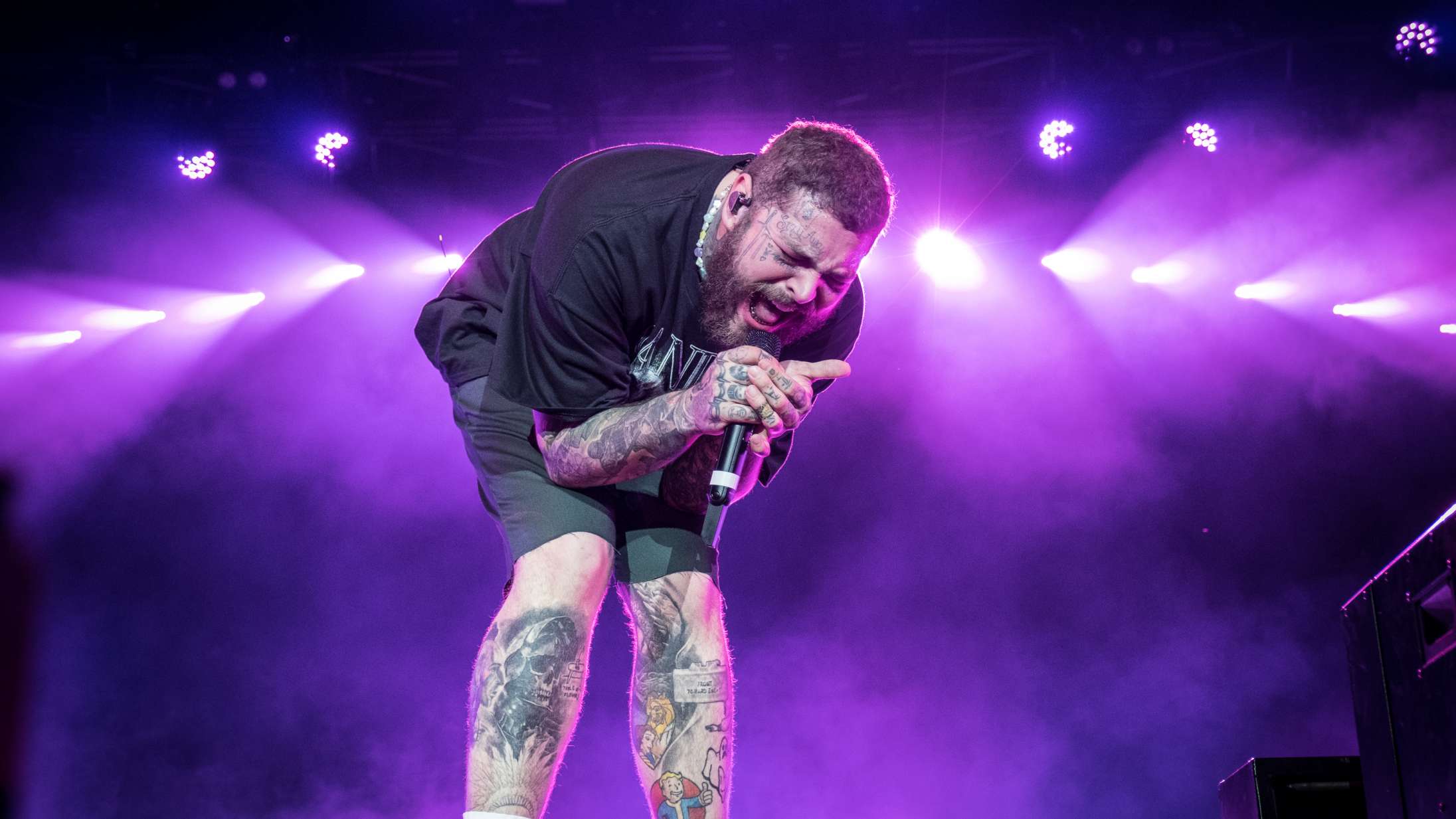 Roskilde Festival: Post Malone beviste, at én person sagtens kan fylde Orange Scene ud helt alene