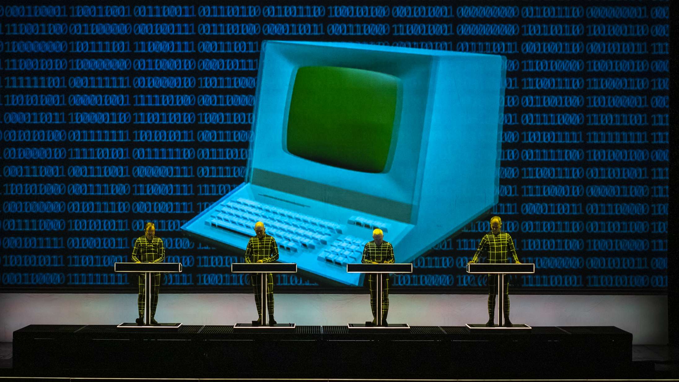 De tyske elektro-pionerer Kraftwerk kommer til Danmark