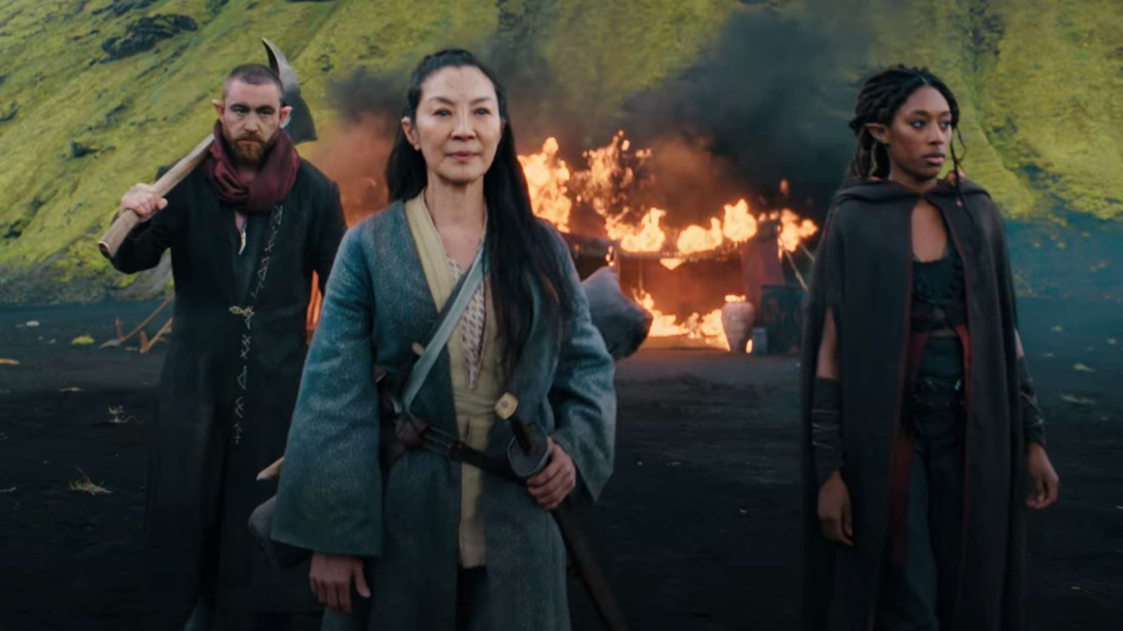 Michelle Yeoh fører an i første trailer til Netflix’ ‘The Witcher’-spinoff