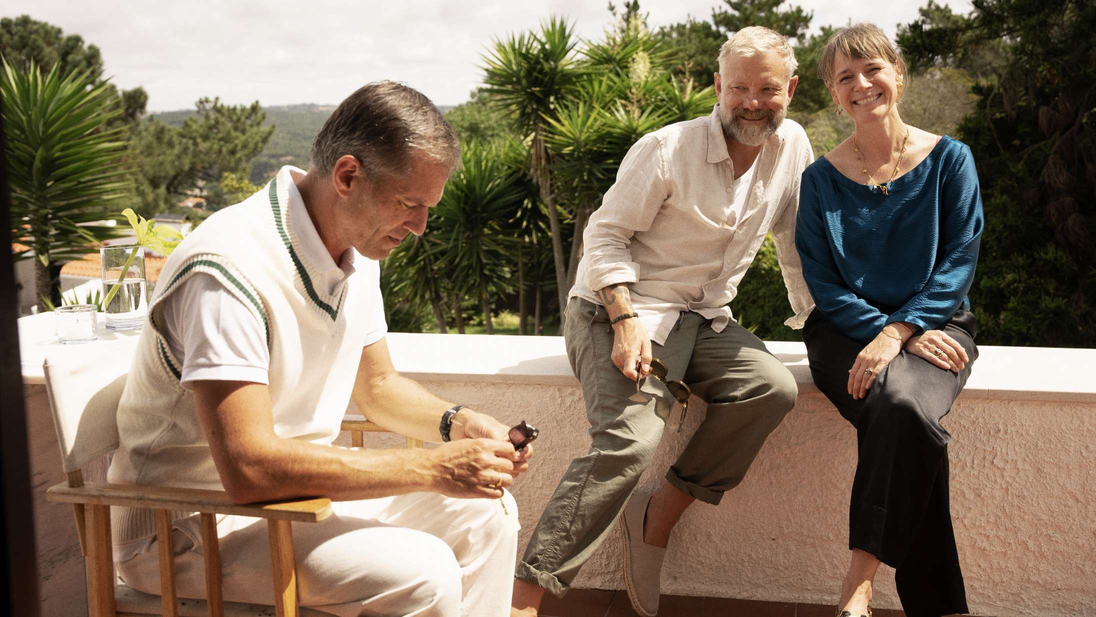 Mødet mellem Casper Christensen og Iben Hjejle er vemodigt klarsynet i nyt tv-koncept