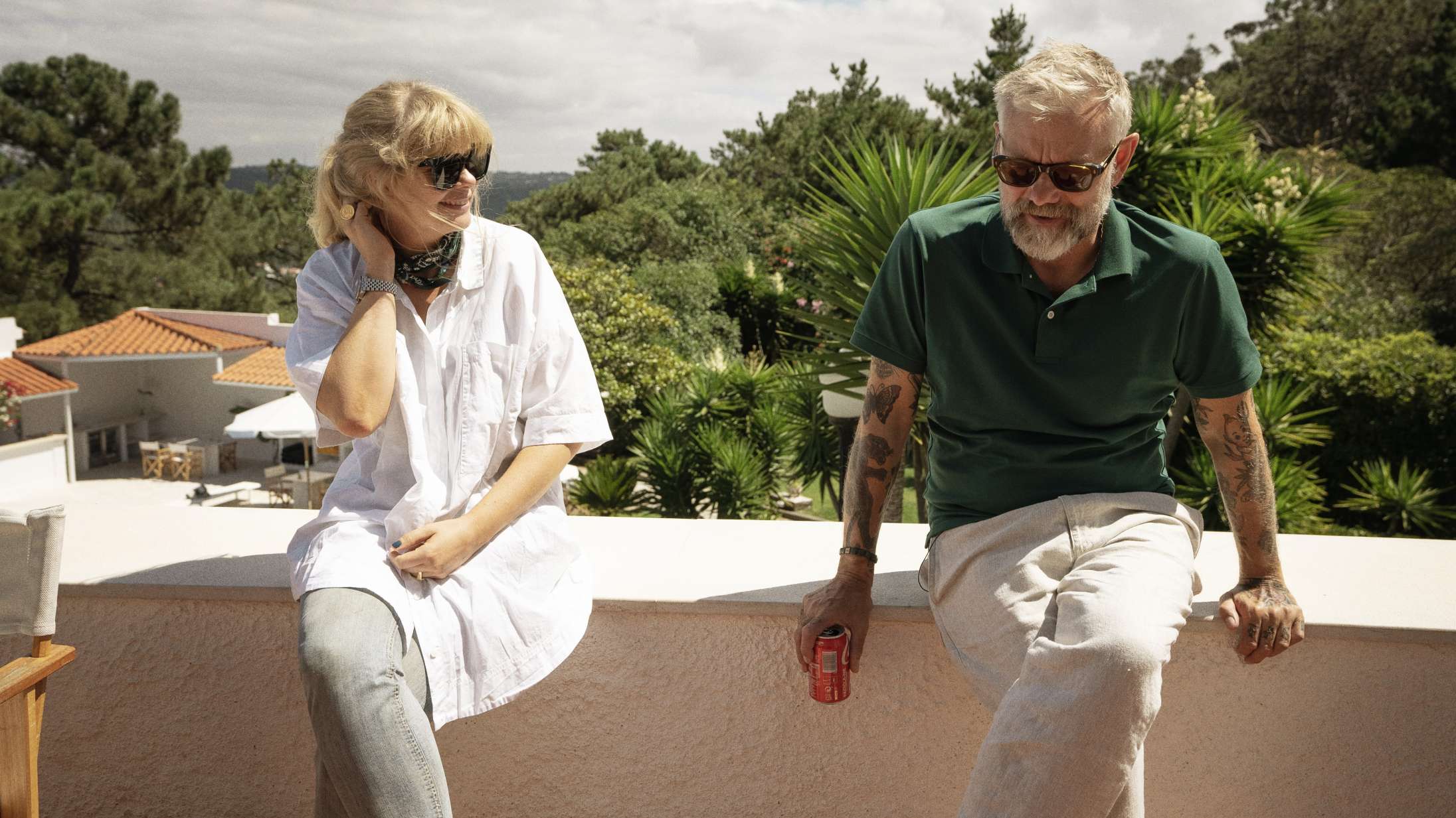 Sofie Linde og Casper Christensen clasher over køn i klip fra Viaplay-talkshow