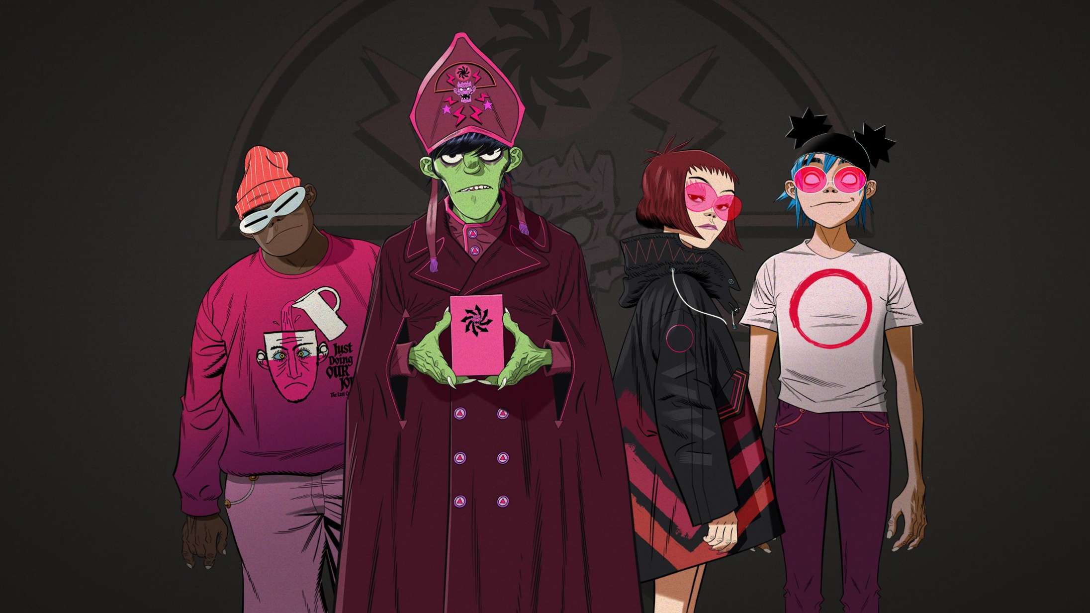 Gorillaz reagerer på dansk rap – se videoen