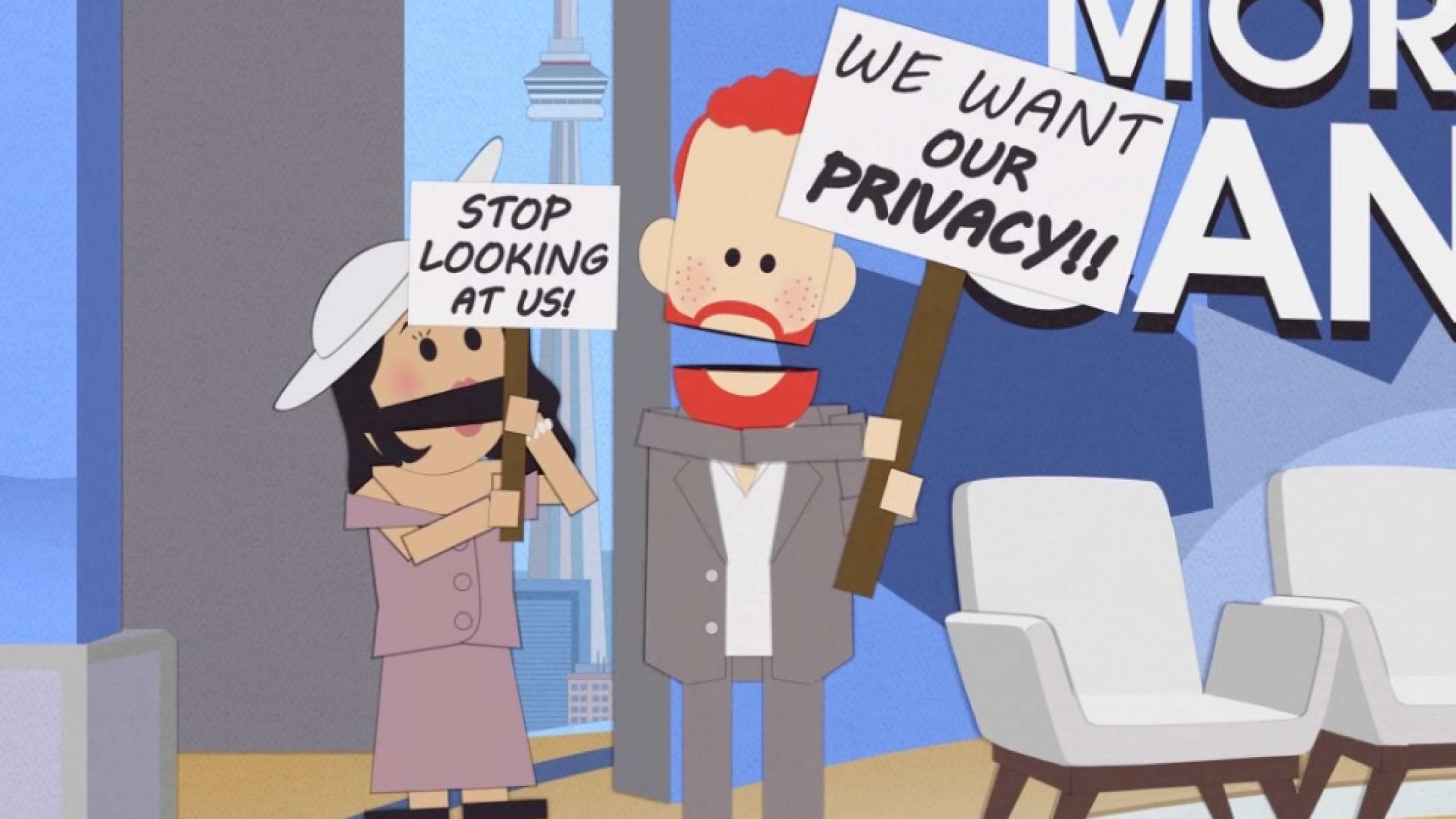 Se ‘South Park’ gøre vanvittigt grin med Prins Harry og Meghan Markle i ‘World Wide Privacy Tour’-afsnit