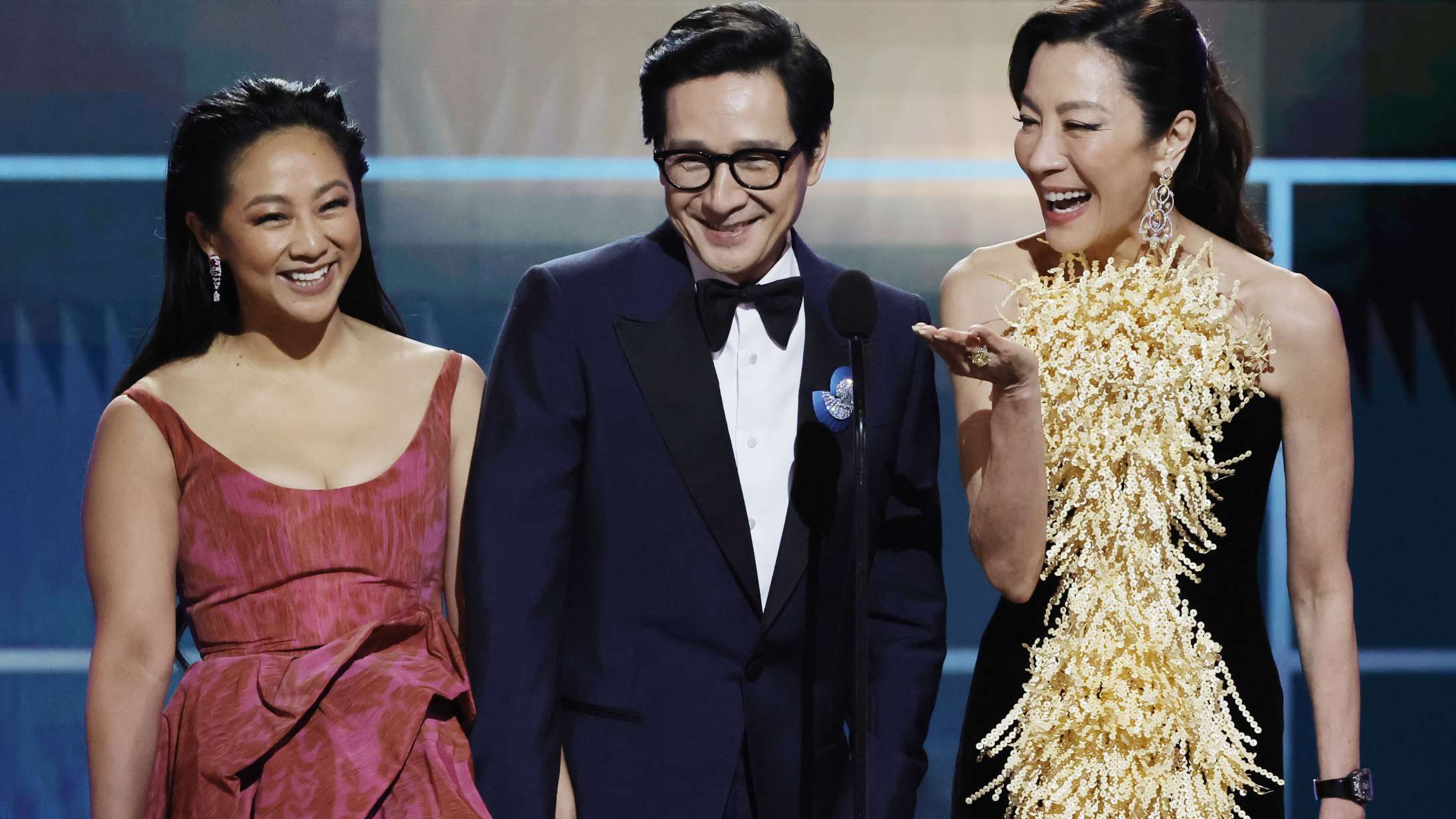 Yellowfacede hvide stjerner plejede at stjæle deres roller – nu slår asiatiske skuespillere Oscar-rekord