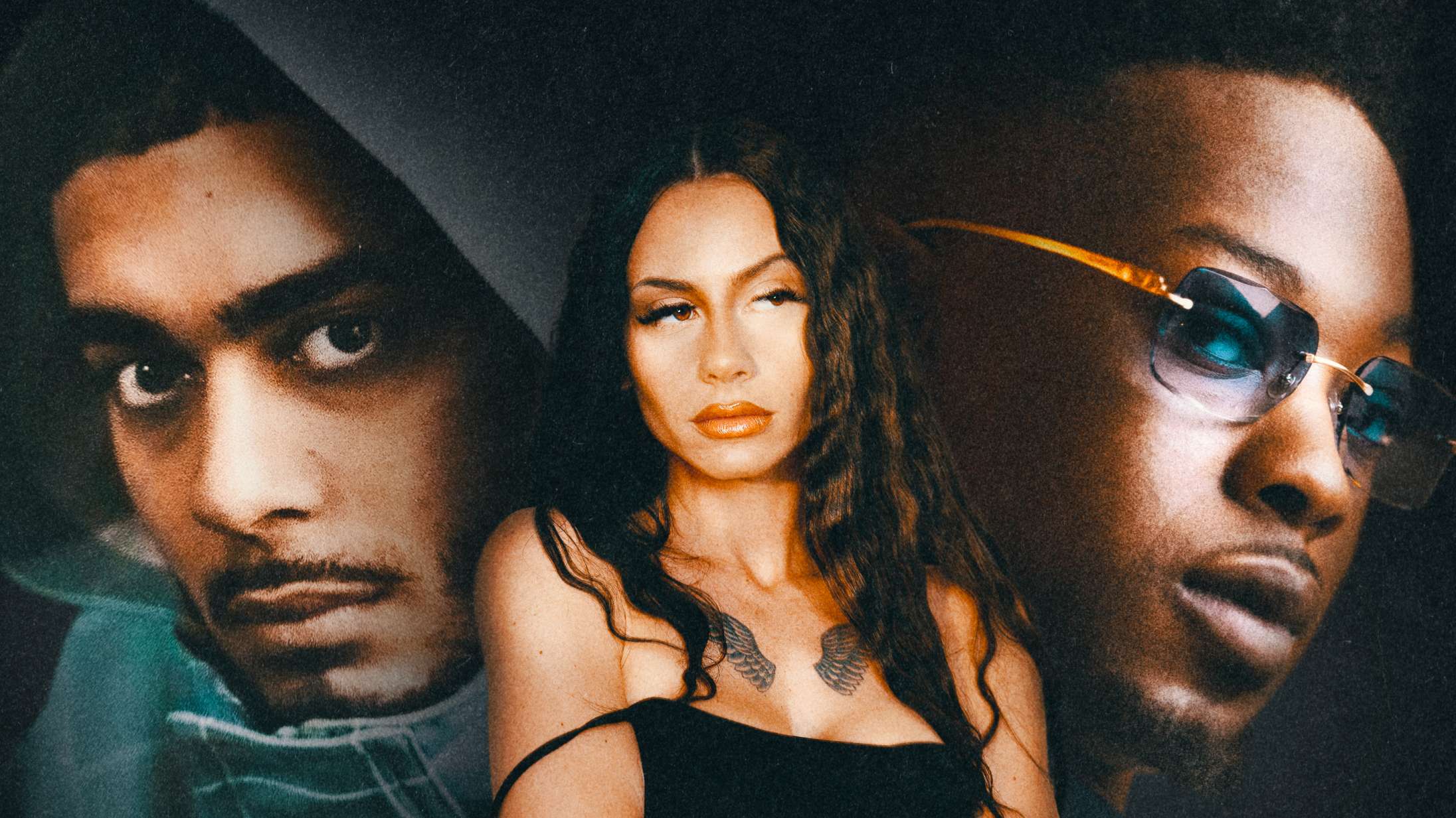 Tessa har igen lokket to af landets største rappere med i studiet – lyt til ‘Hustle og kærlighed’