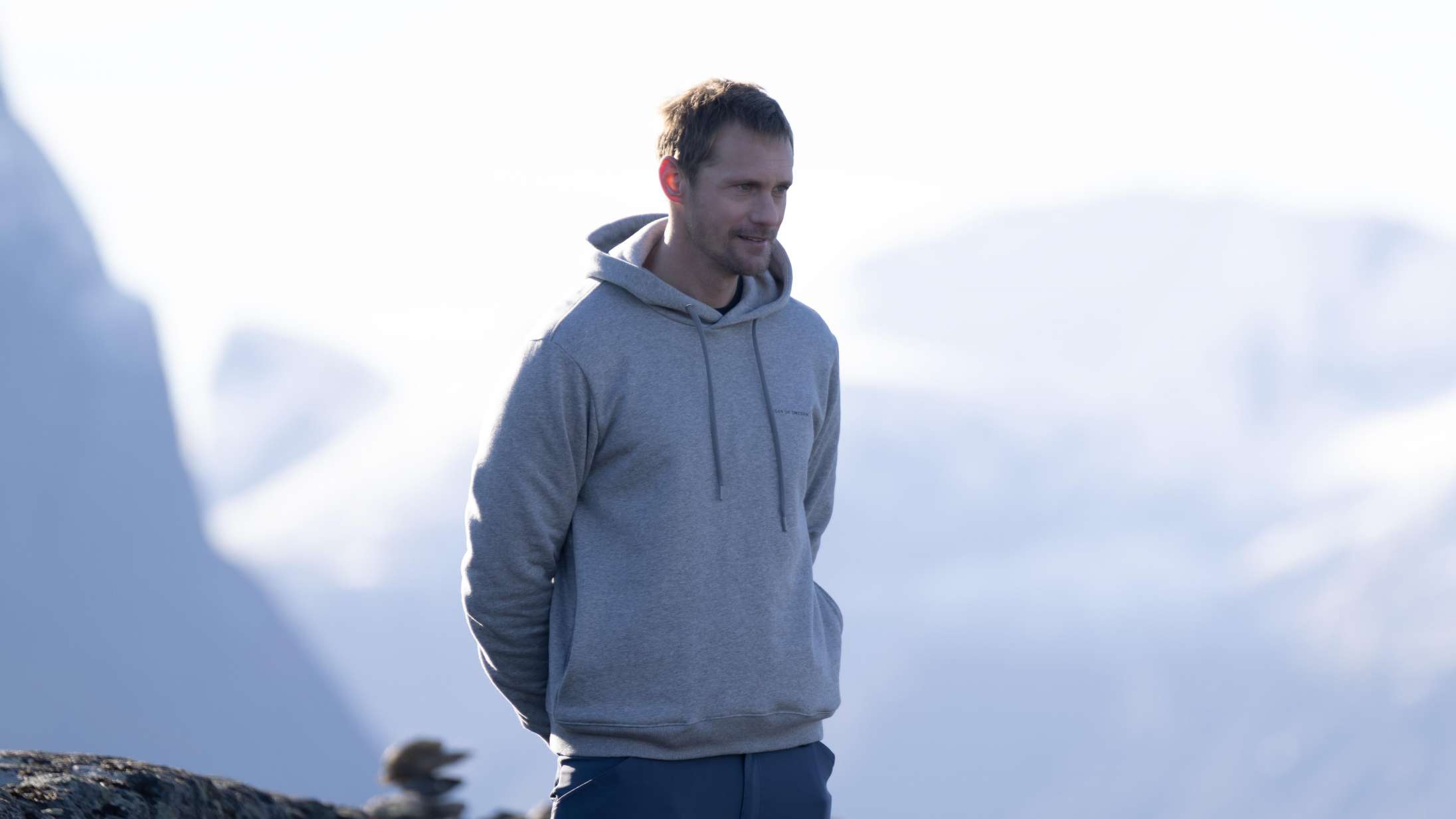 Alexander Skarsgårds lede gorpcore-bølle nåede himmelske højder i ‘Succession’s femte afsnit