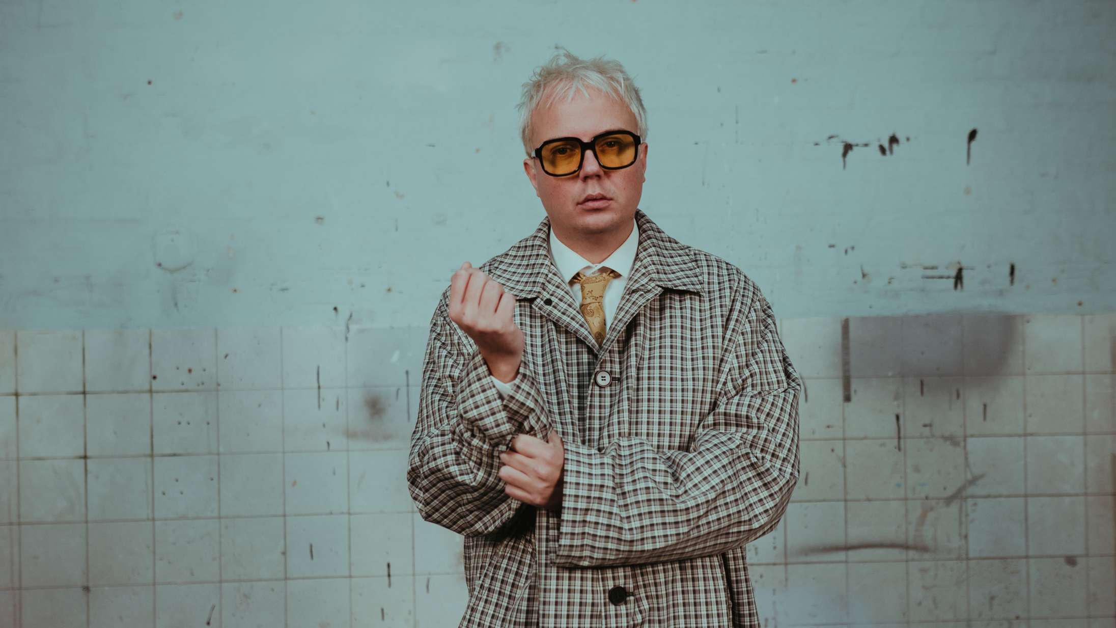 Der hænger en gigantisk Andreas Odbjerg-reklame på Times Square i New York