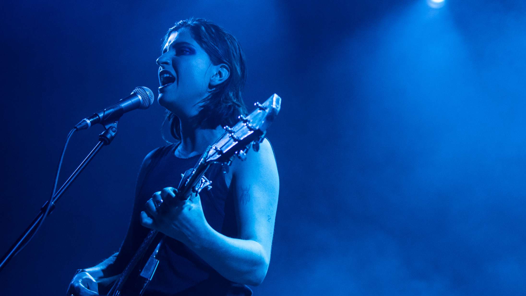 Barbro dansede direkte ind i publikum for at konfrontere sin angst på Spot Festival