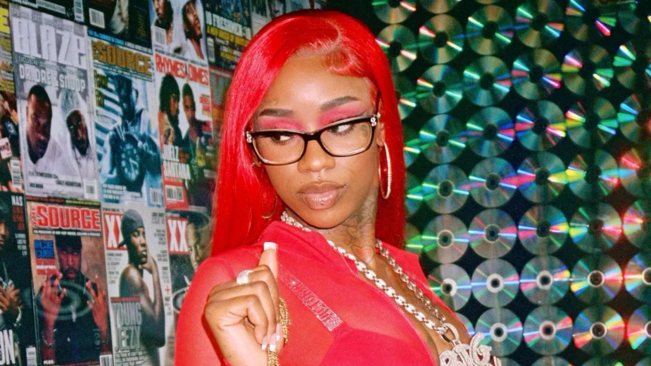 Rapkometen Sexyy Red afslører, at hun er gravid: »Jeg blev træt af at fake«