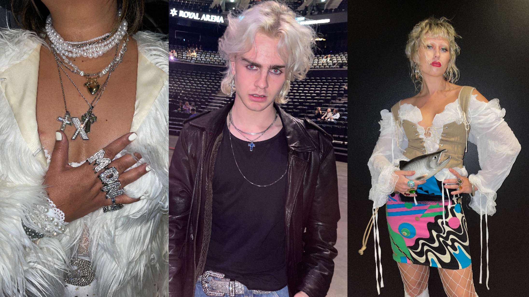 Street style fra Madonna-koncerten: 80’er-tees, katolske symboler, spidse bryster og blonder