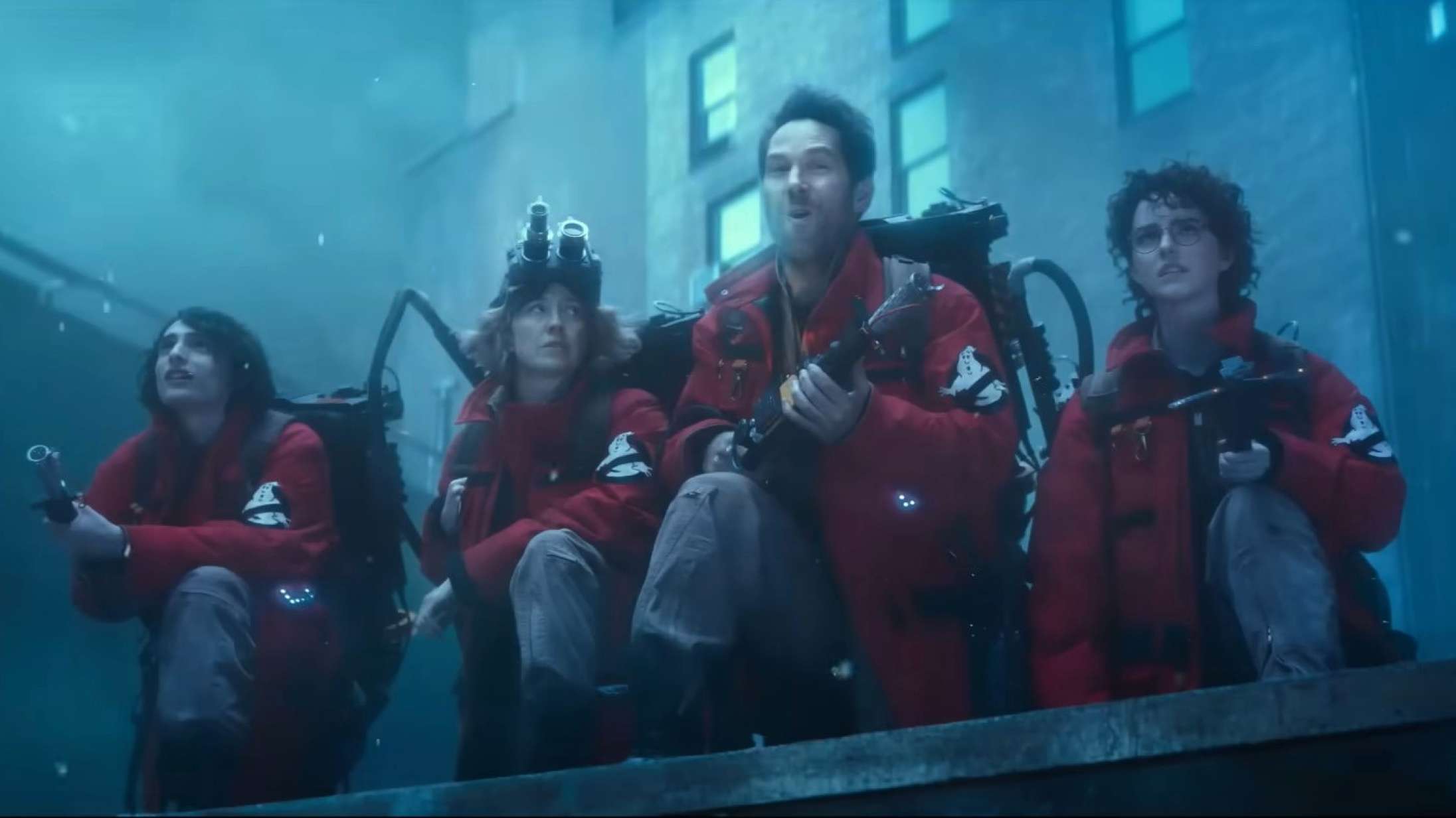 Paul Rudd forhindrer ny istid i stjernespækket trailer til ’Ghostbusters: Frozen Empire’