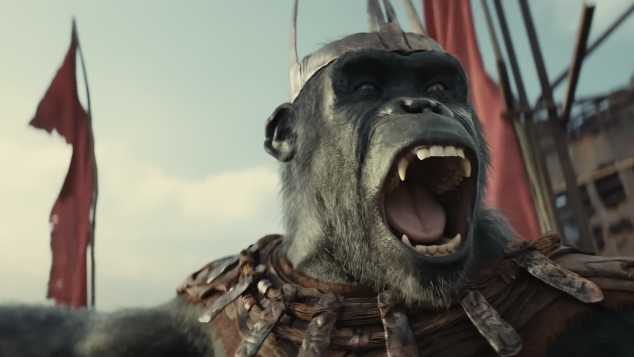 Der er dømt storslået abekrig i ‘Kingdom of the Planet of the Apes’ – se traileren