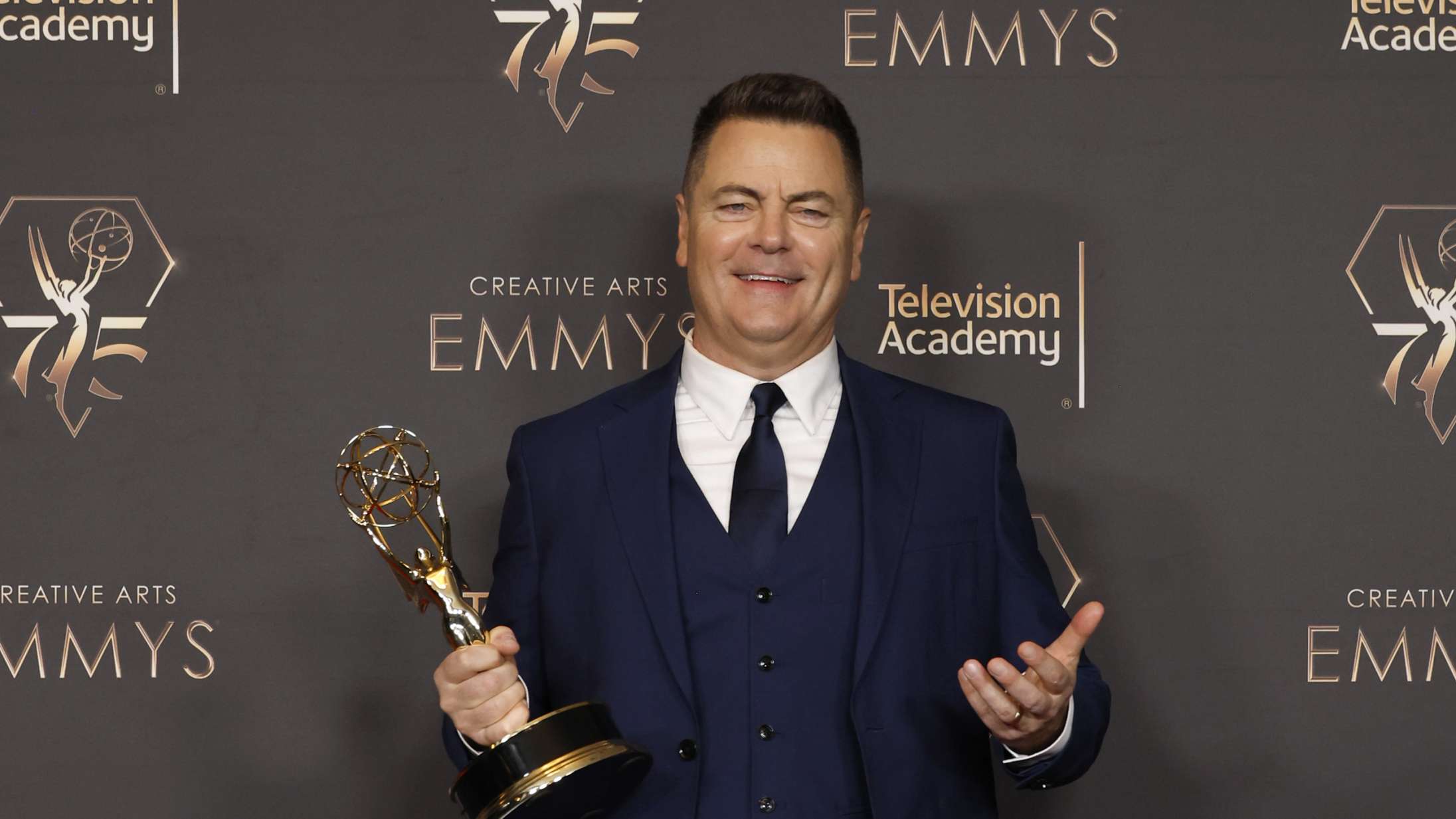 Nick Offerman og Storm Reid vinder Emmy-priser for ‘The Last of Us’-gæsteroller