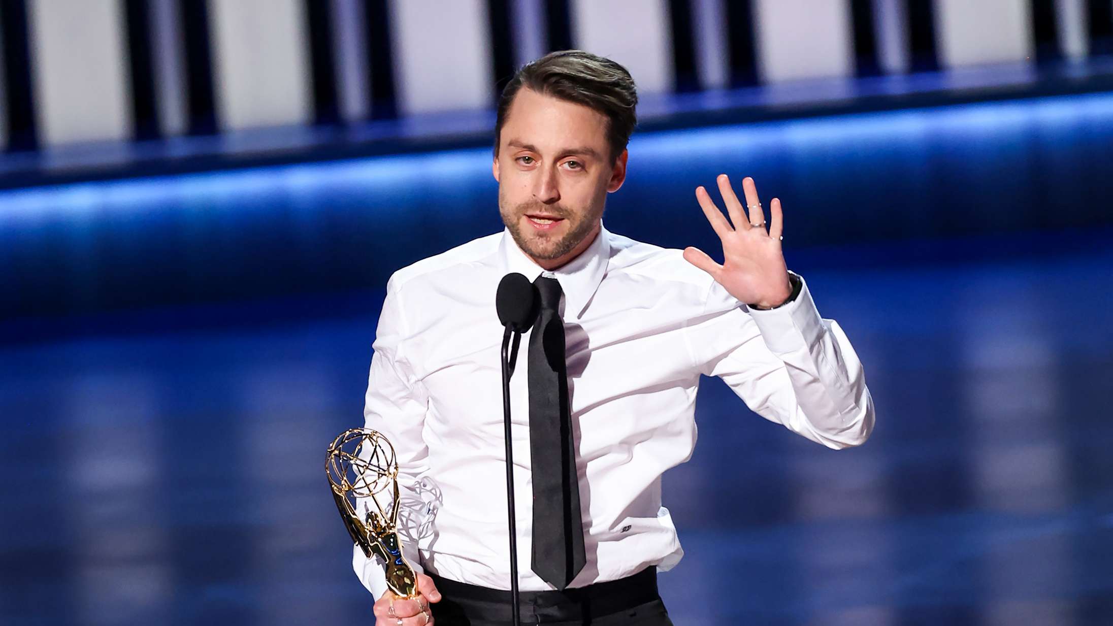 Kieran Culkin brugte sin Emmy-tale på at bede sin kone om flere børn
