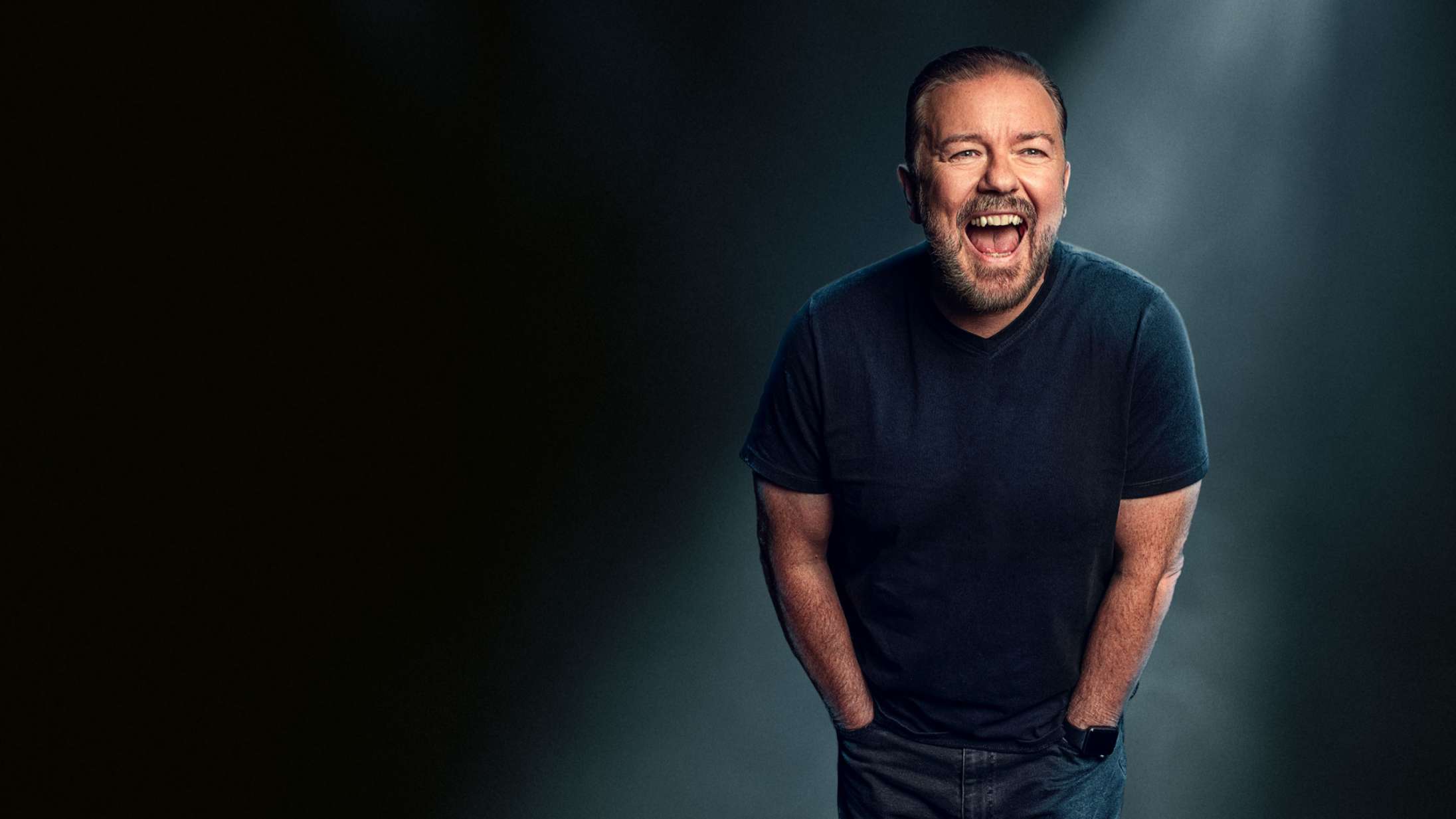 Ricky Gervais har ny Netflix-serie om vilde katte på vej