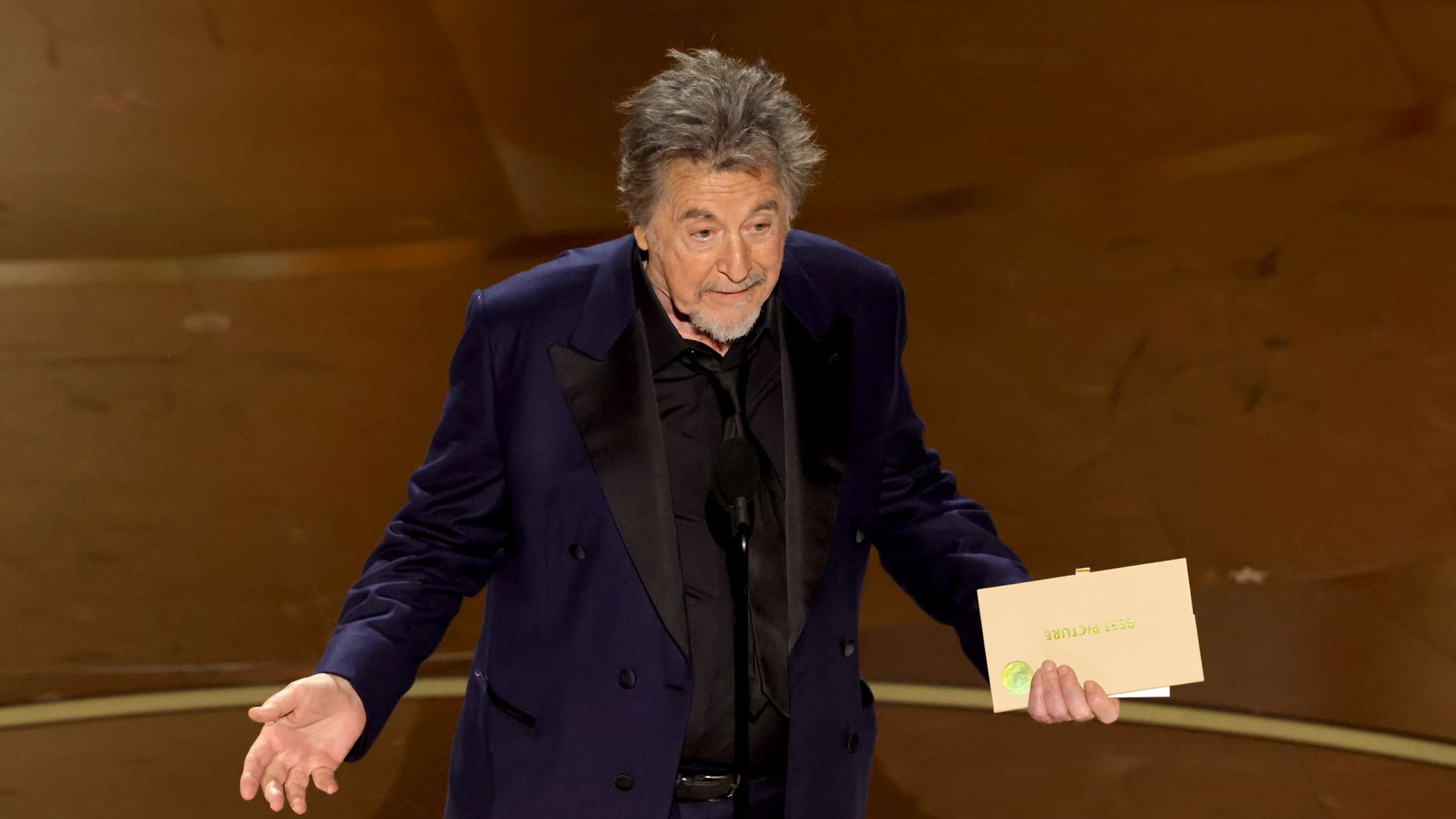 Al Pacino forklarer forvirrende Oscar-annoncering