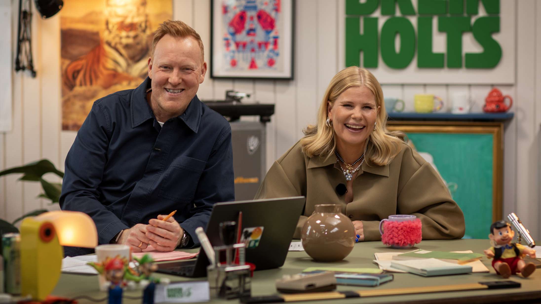 ’Breinholts’: Sofie Linde har brugt flere penge på sin ferie, end Anders Breinholt har fået til sit nye talkshow