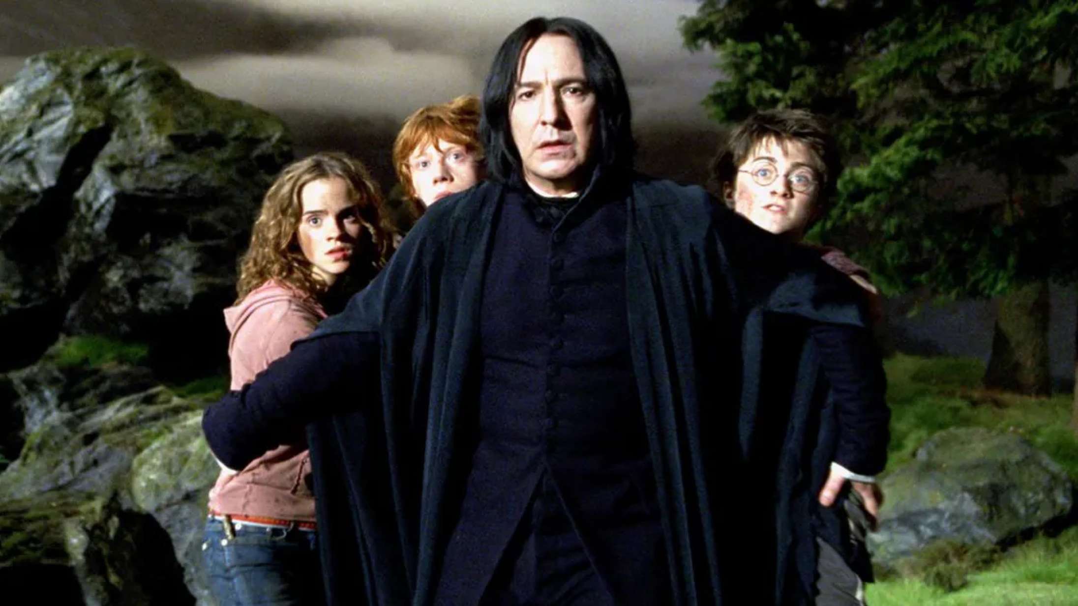 Daniel Radcliffe var »rædselsslagen« for Alan Rickman under de tre første ‘Harry Potter’-film