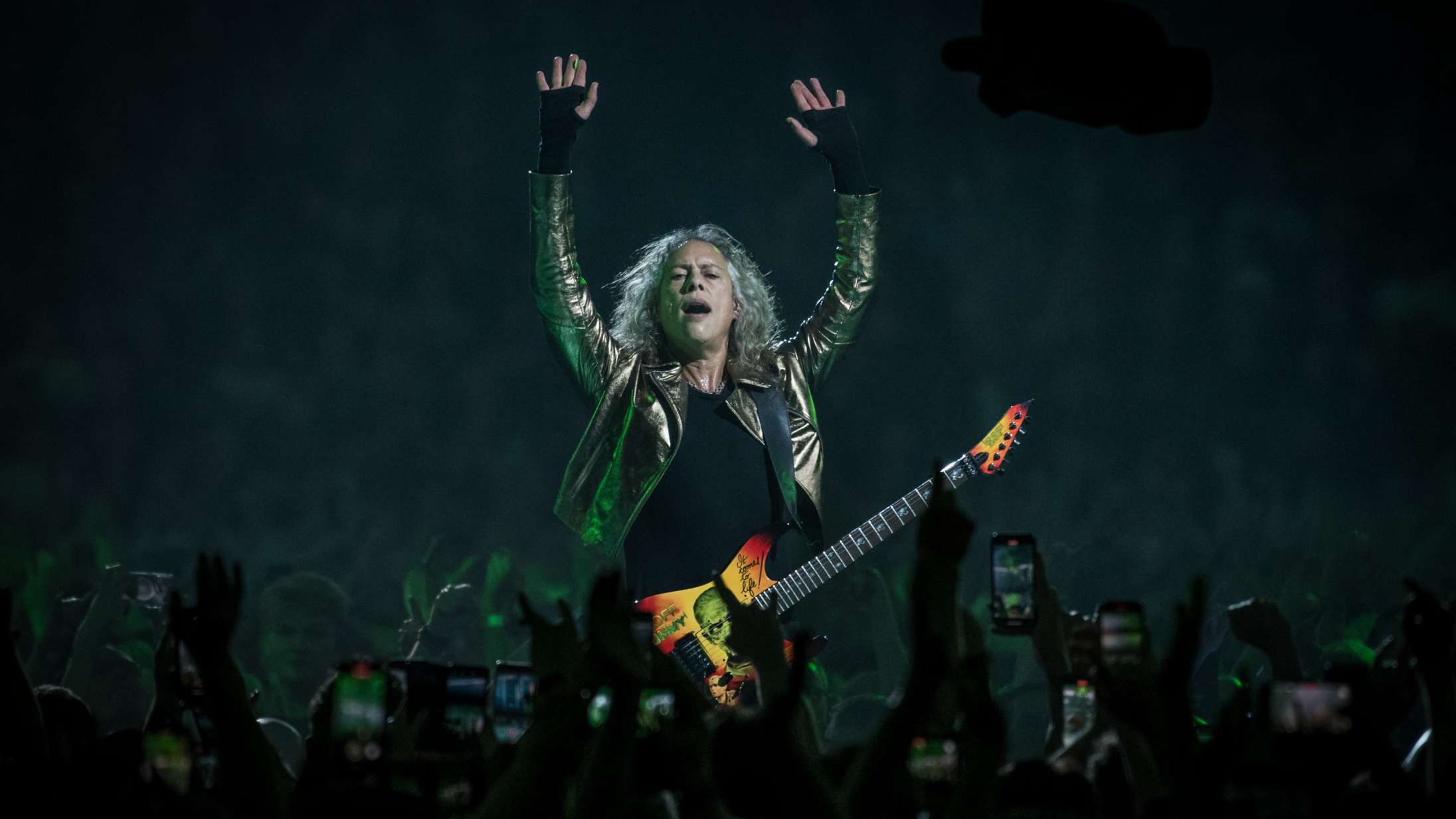 Metallica-guitarist er kommet i unåde hos sure Swifties