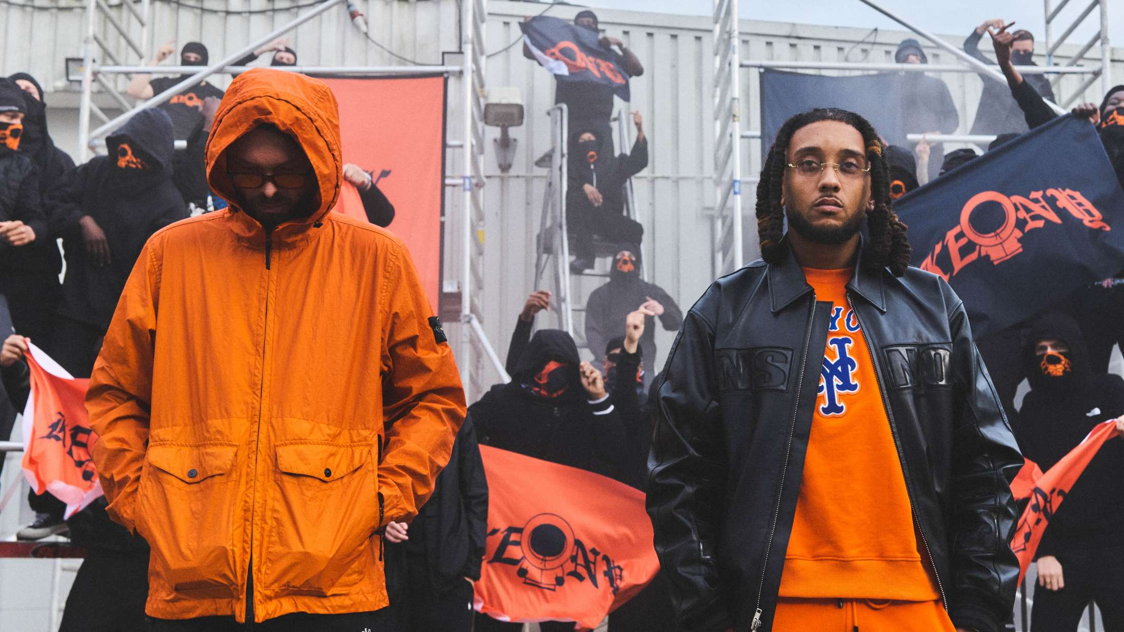 Gilli og Benny Jamz deler fotos af ny collab med BLS Hafnia