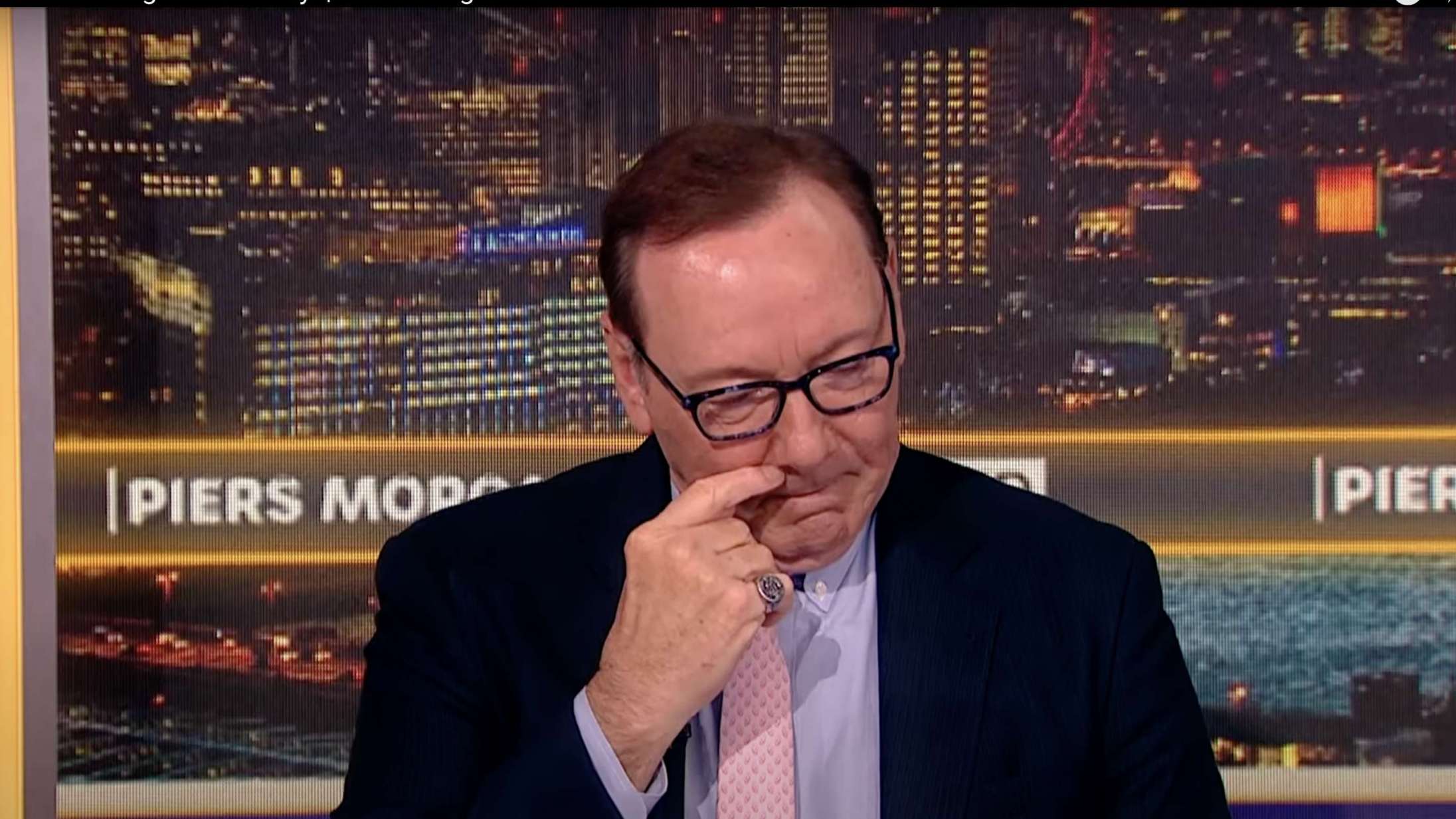 Er Kevin Spaceys sammenbrud i nyt tv-interview hans dårligste præstation til dato?