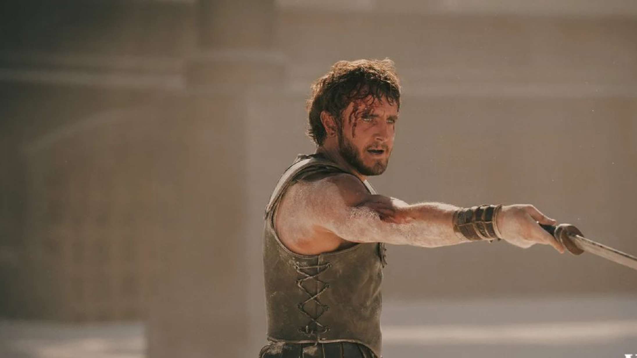 Se de første billeder fra Ridley Scotts ‘Gladiator 2’ med kampklar Paul Mescal