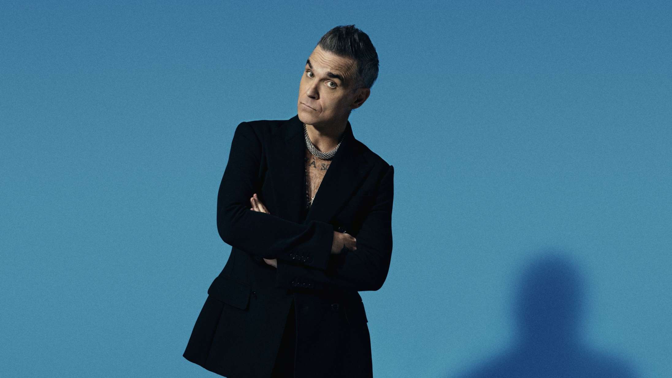 Robbie Williams annoncerer koncert i Parken