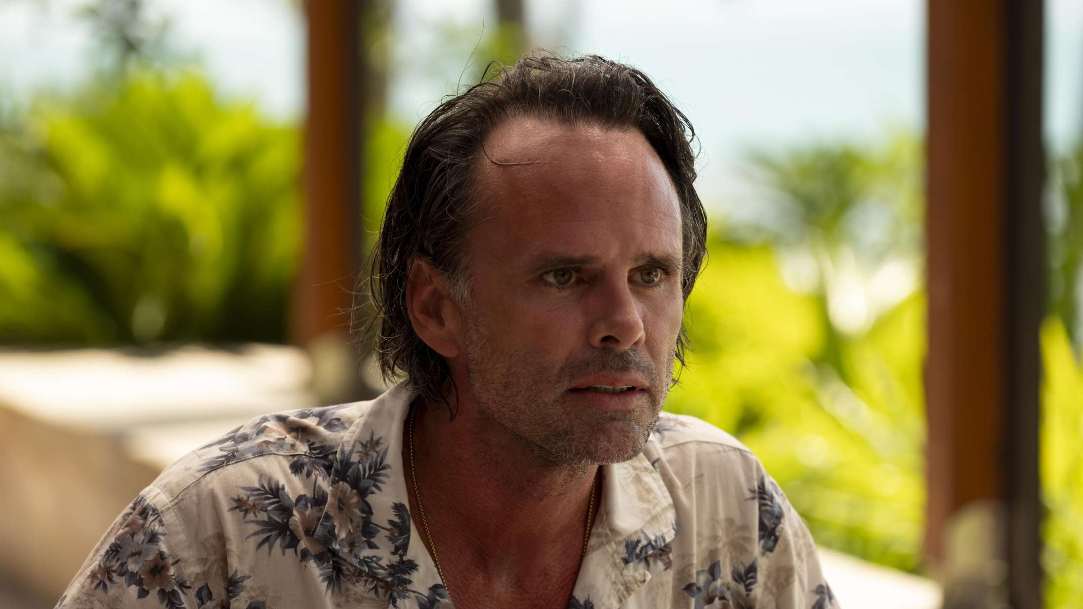 Walton Goggins blev bidt af en slange under optagelserne på ‘The White Lotus’