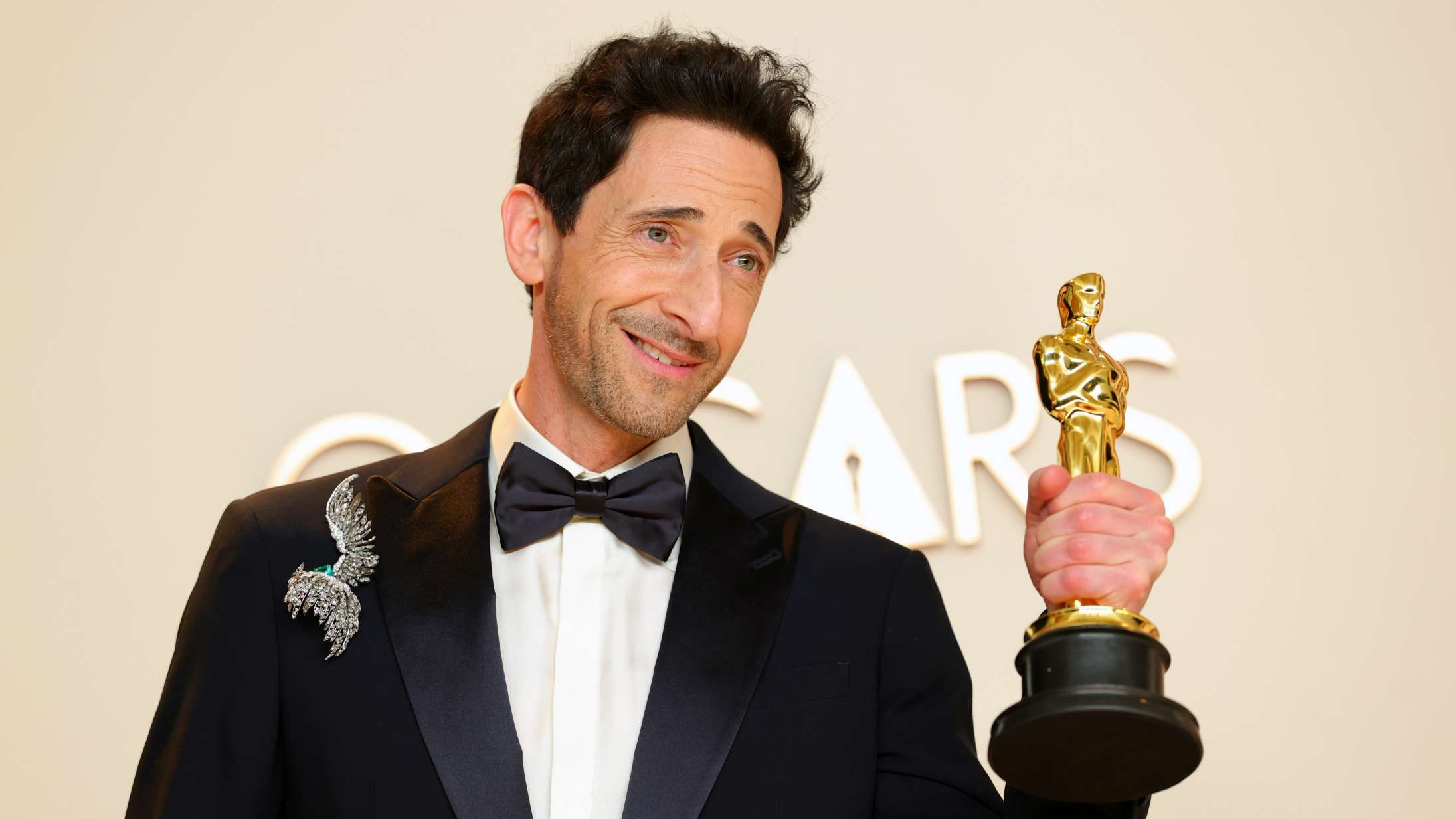 Adrien Brody nægtede at forlade scenen og gav Oscar-showets længste takketale – se videoen