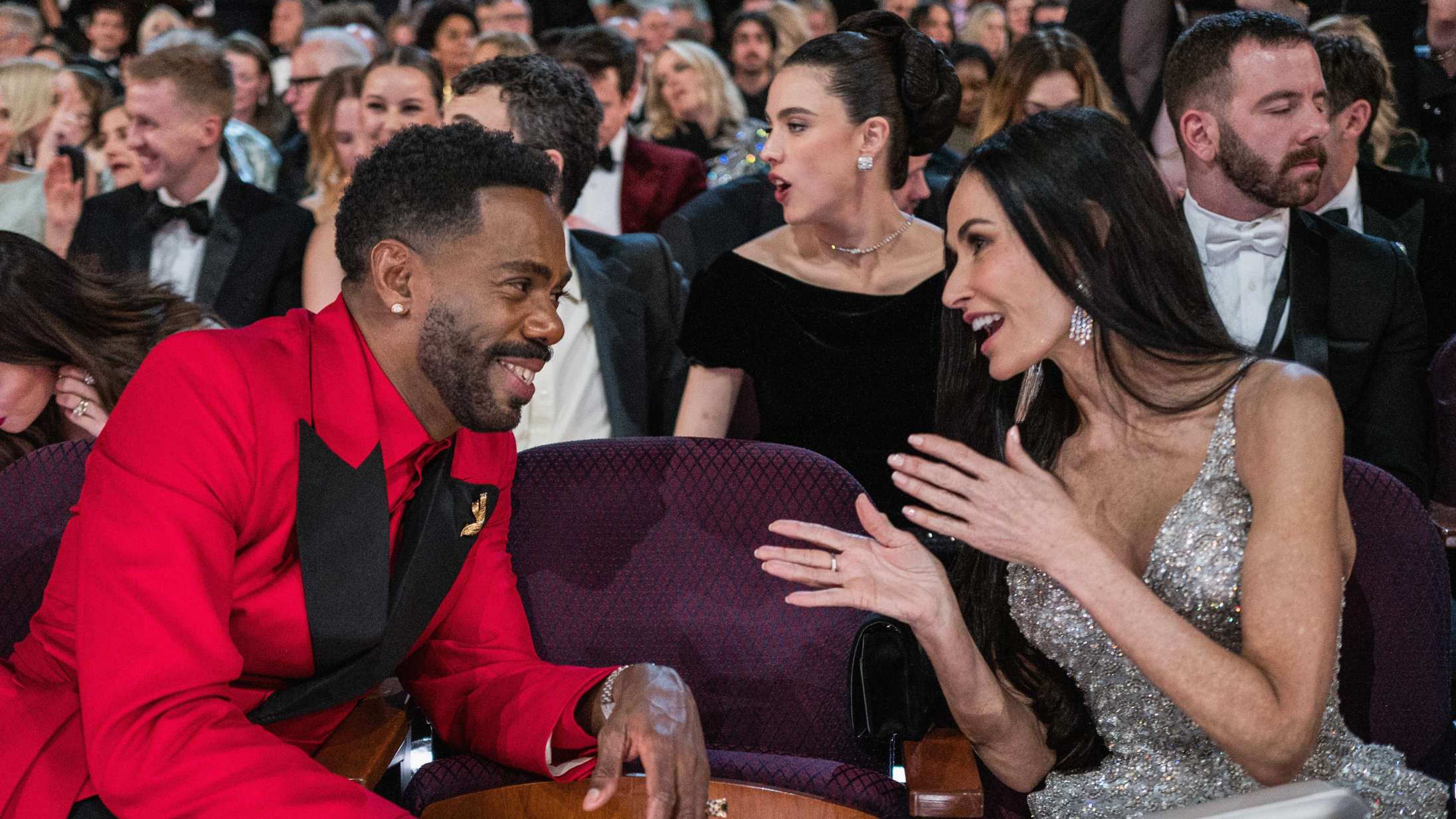 Pomfritter, Take That-floor og homage til en filmhelt: Sådan fejrede stjernerne efter Oscar-showet