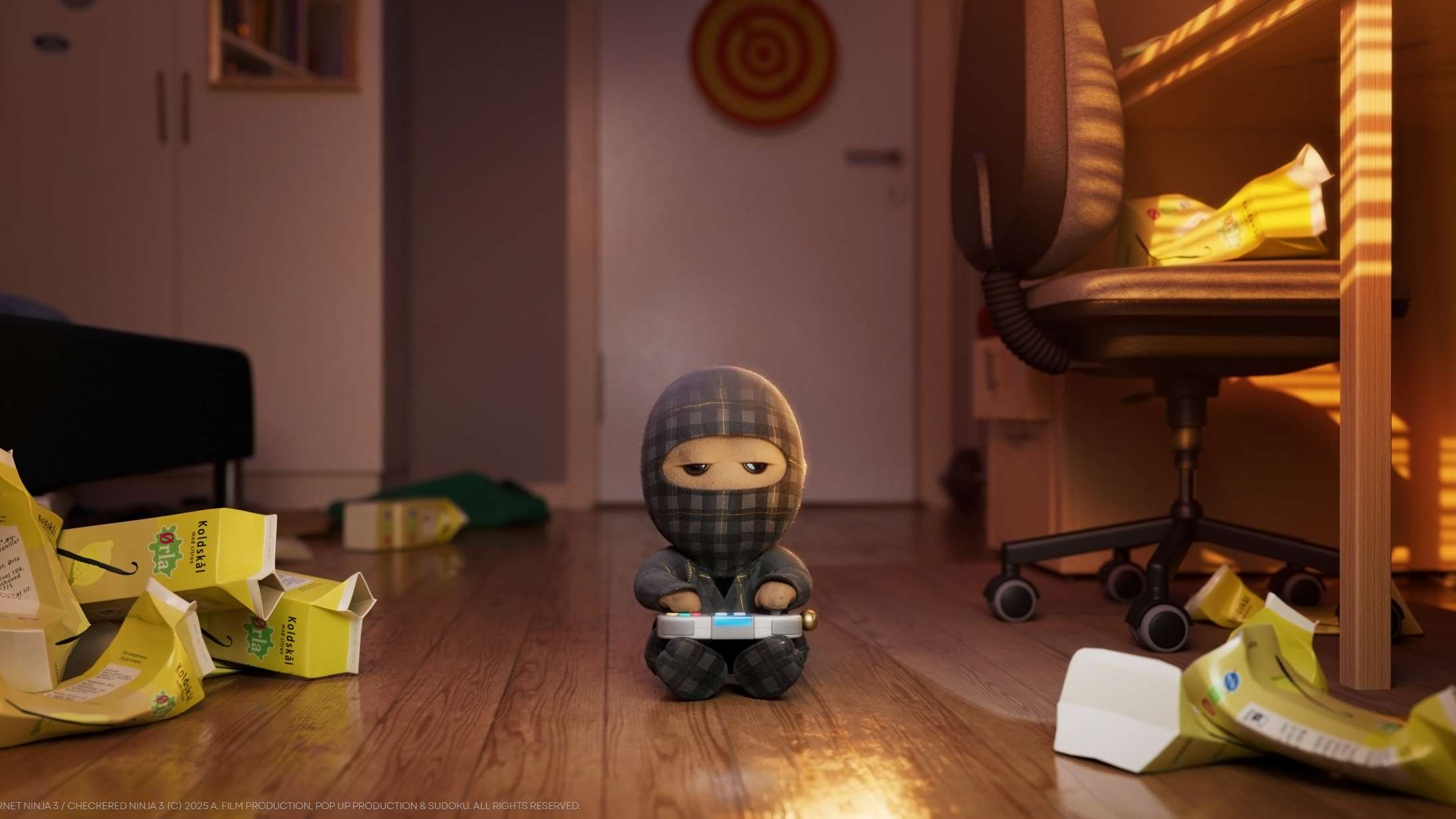 ‘Ternet Ninja’ står over for sit livs kamp i første teaser til Anders Matthesens ventede treer