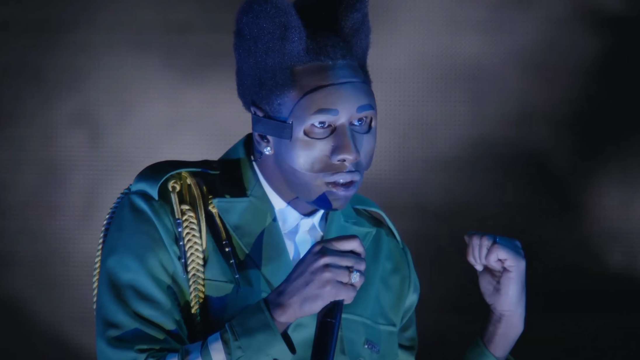 Tyler, the Creator skruede op for sceneshowet i Royal Arena – men ikke ned for nærværet