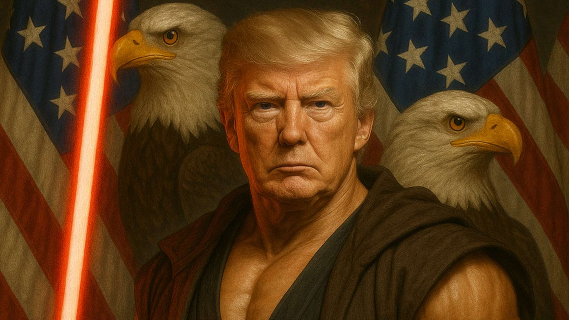 Det Hvide Hus fatter ingenting af Star Wars med nyt Trump-billede