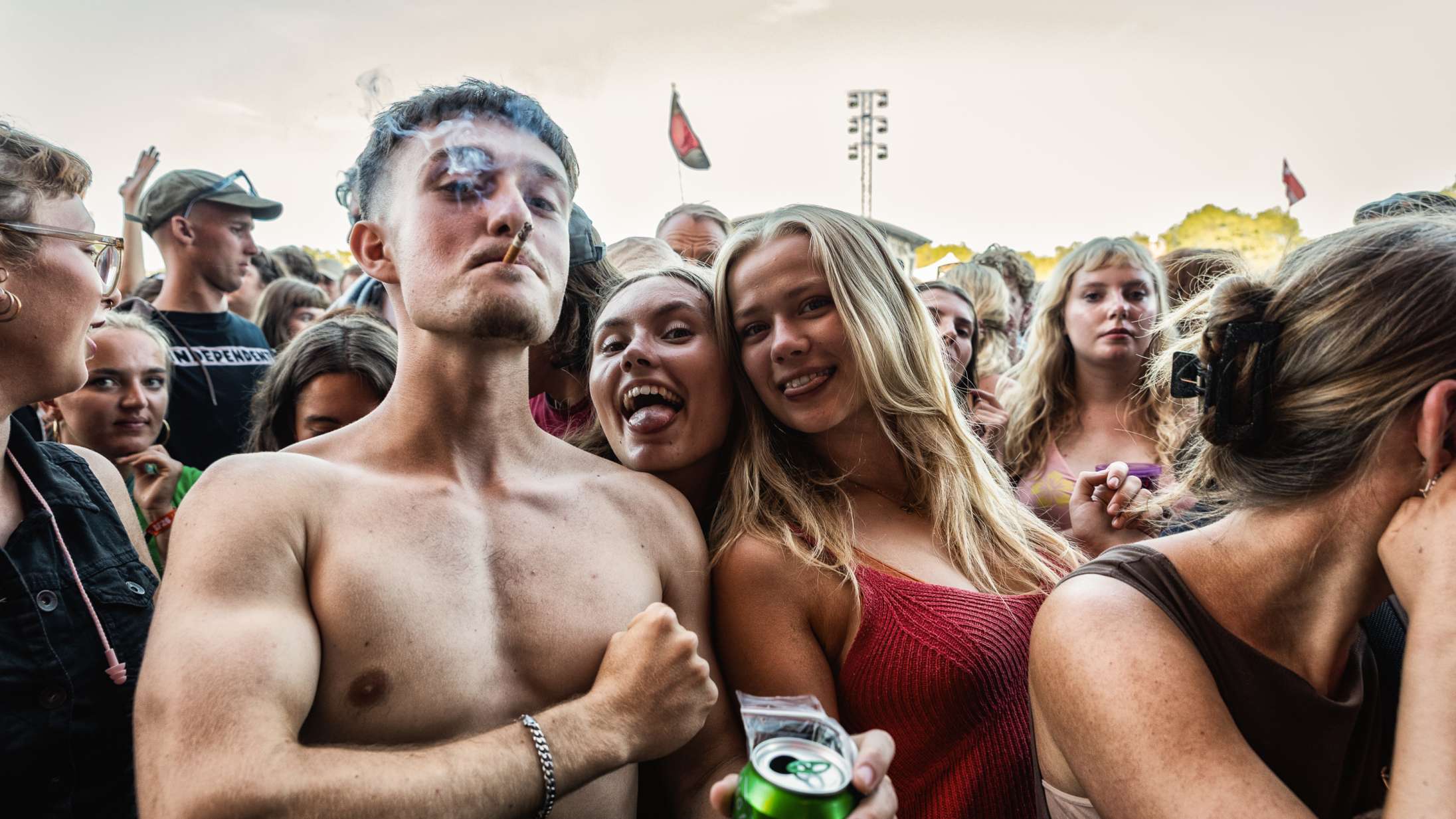 Roskilde Festival advarer om varmen: »Kontakt samaritterne, hvis du får det dårligt«