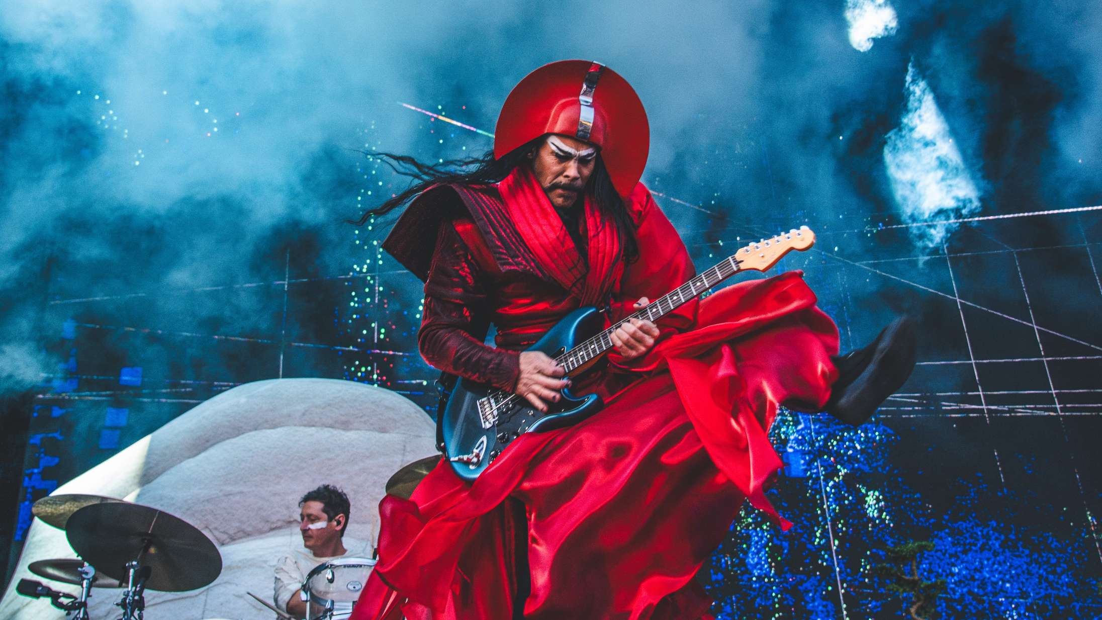 Højdepunktet var, da Empire of the Sun endelig smadrede den satans guitar på NorthSide