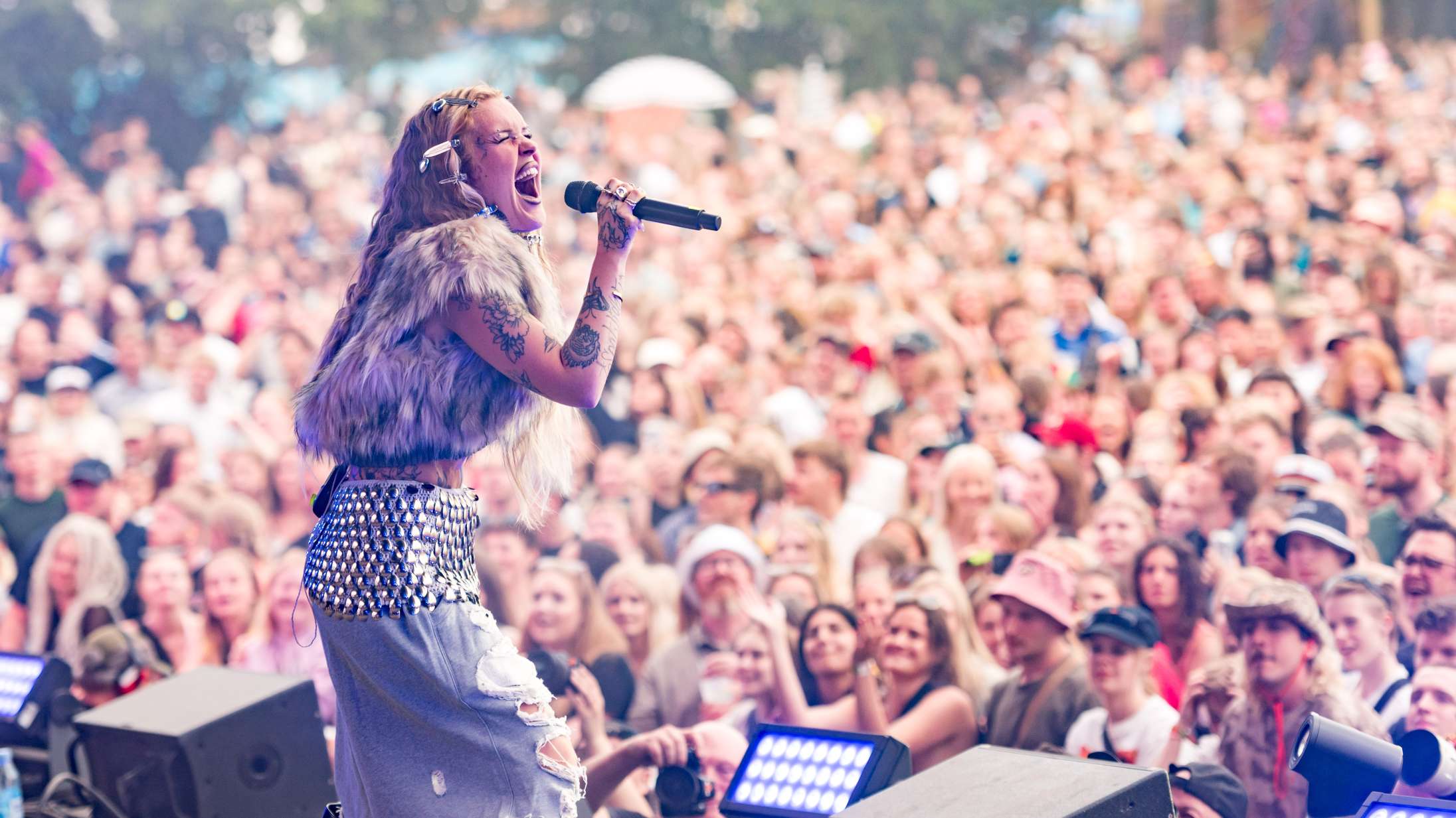 Berg bragte TikTok-logikken til Roskilde Festival