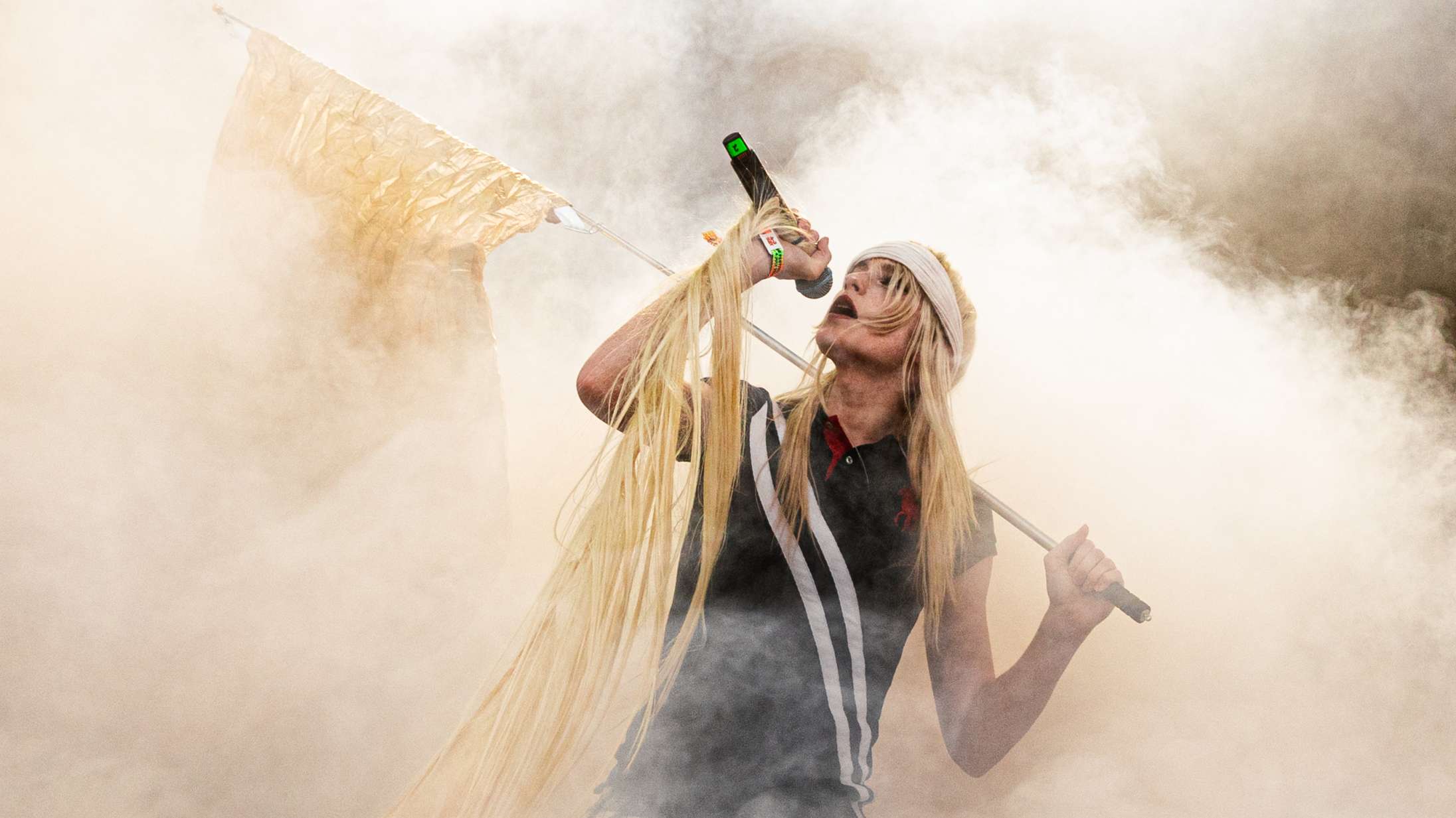 Frost Children på Roskilde Festival: Rigtig grineren i starten – rigtig enerverende til sidst