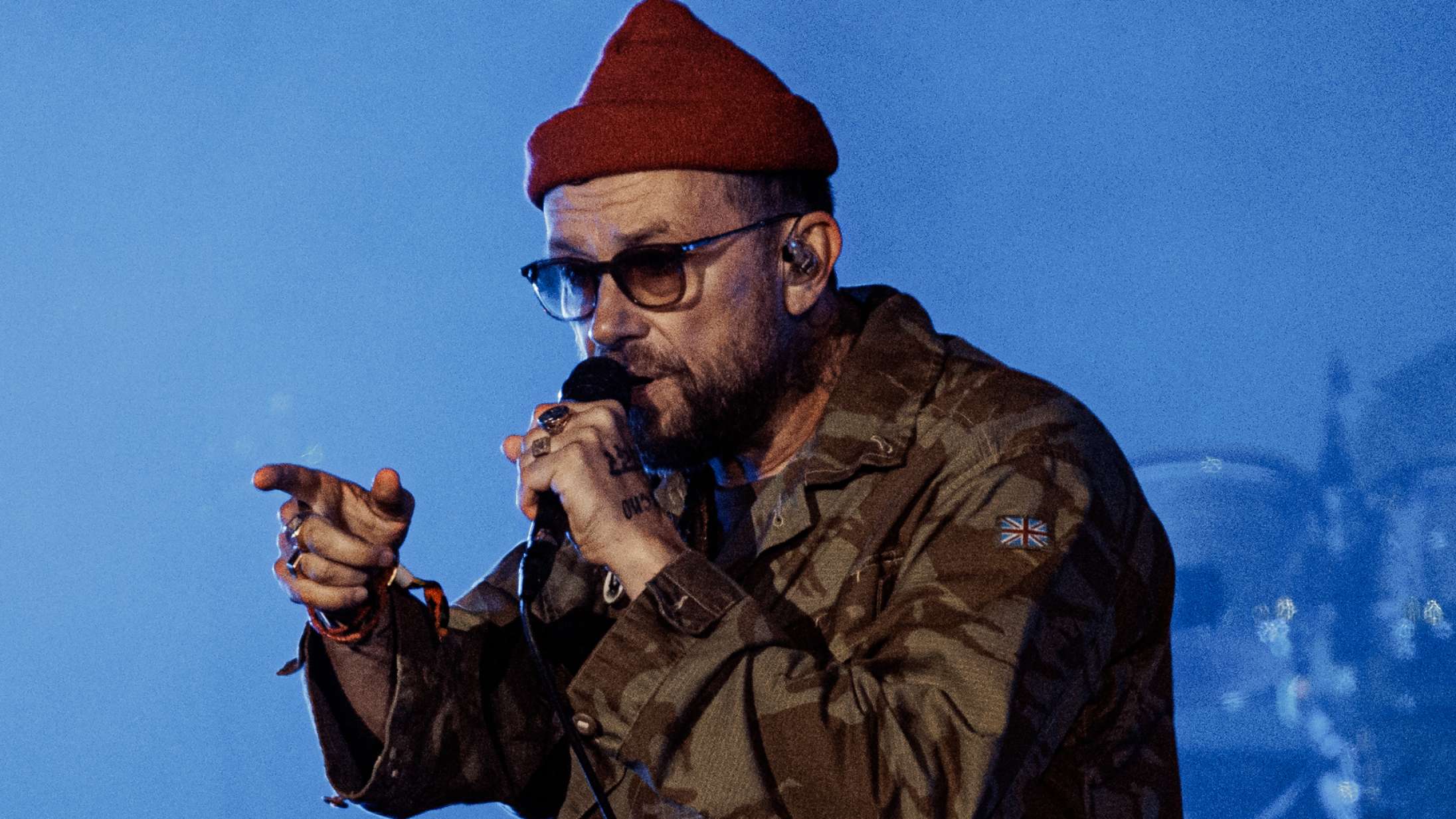 Damon Albarn reagerer på Ed Sheeran-sagen under Gorillaz-koncert: »Vær aldrig neutral«